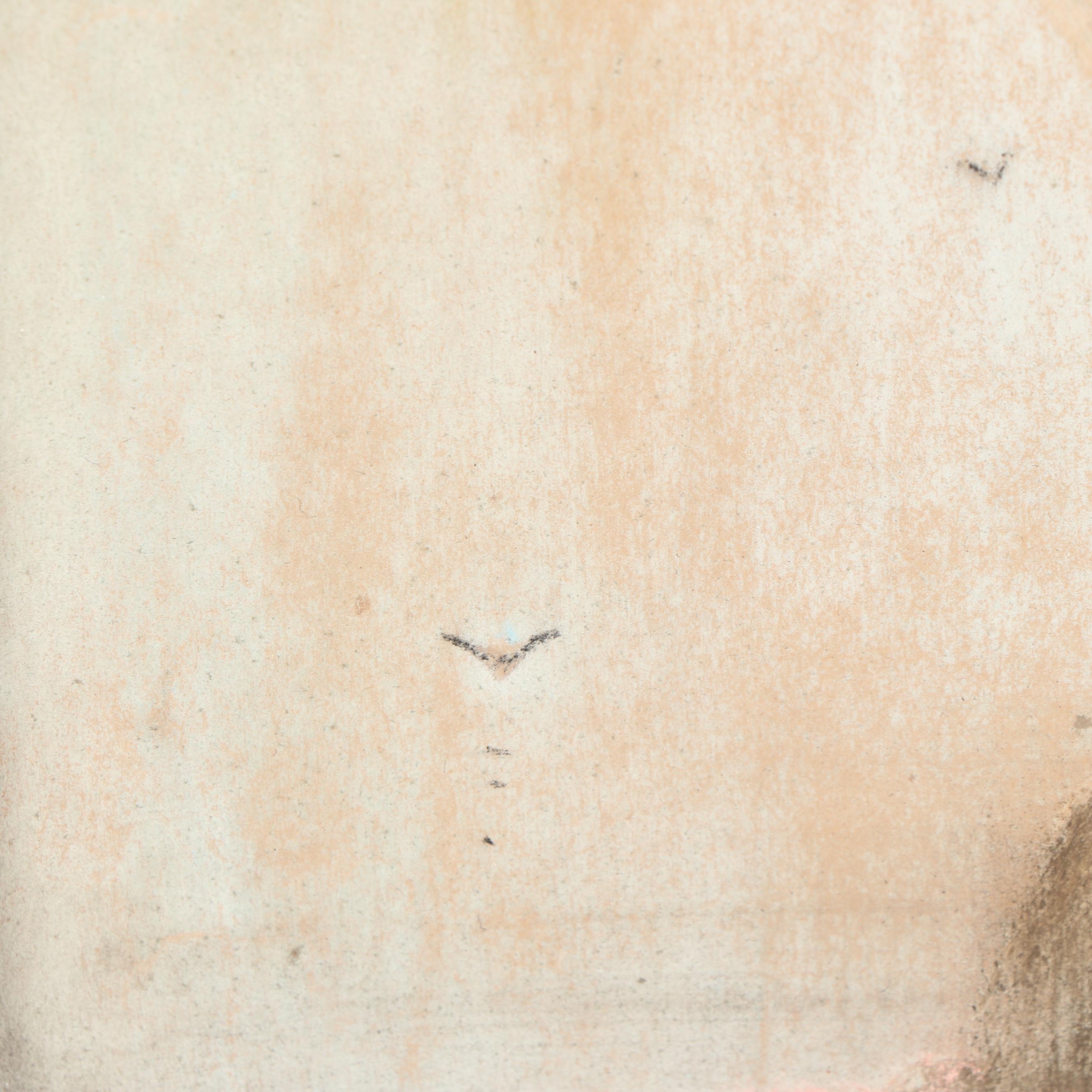 Chalk Pastel Landscape Drawing