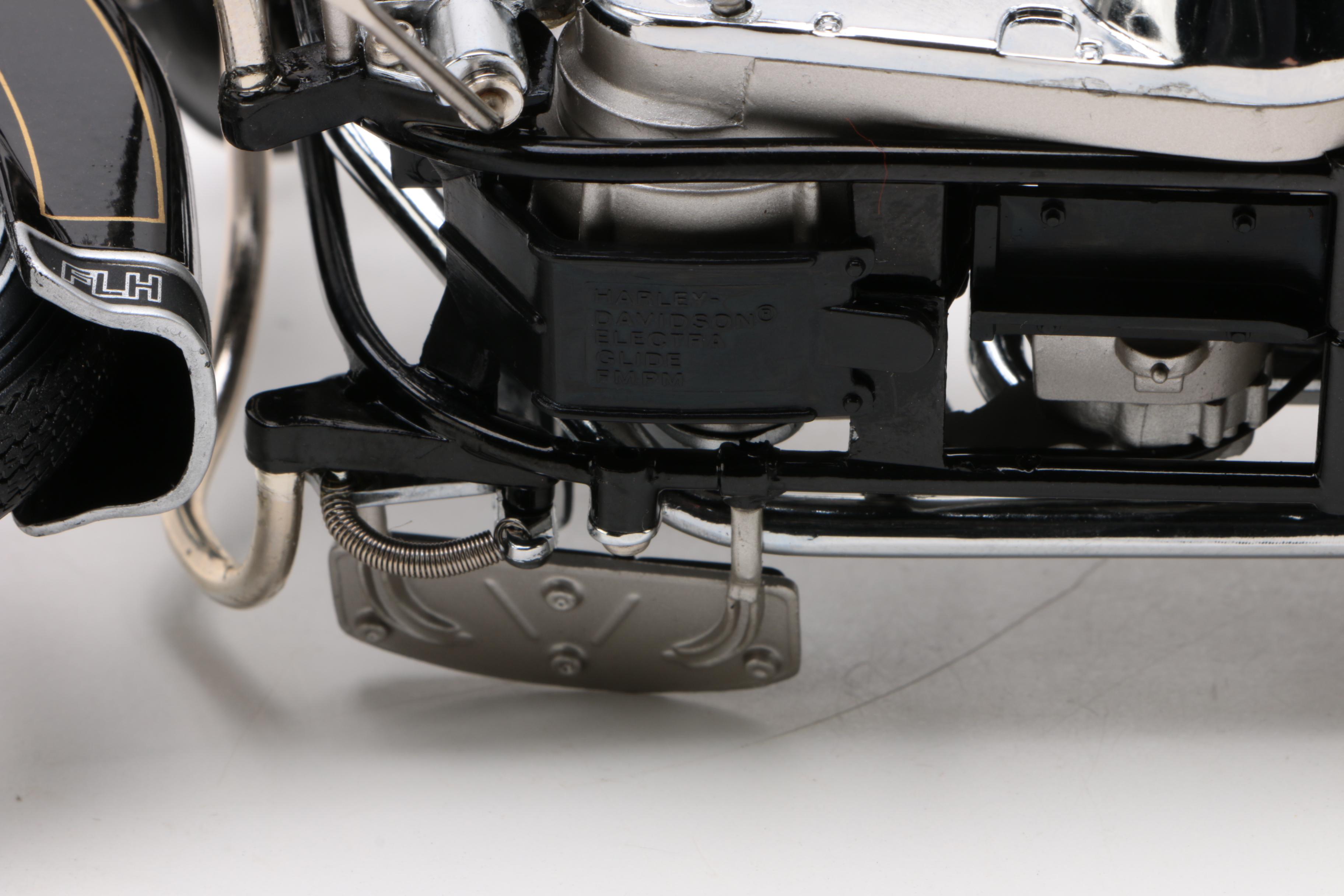 Harley Davidson Scale Model Motorcycles by the Franklin Mint