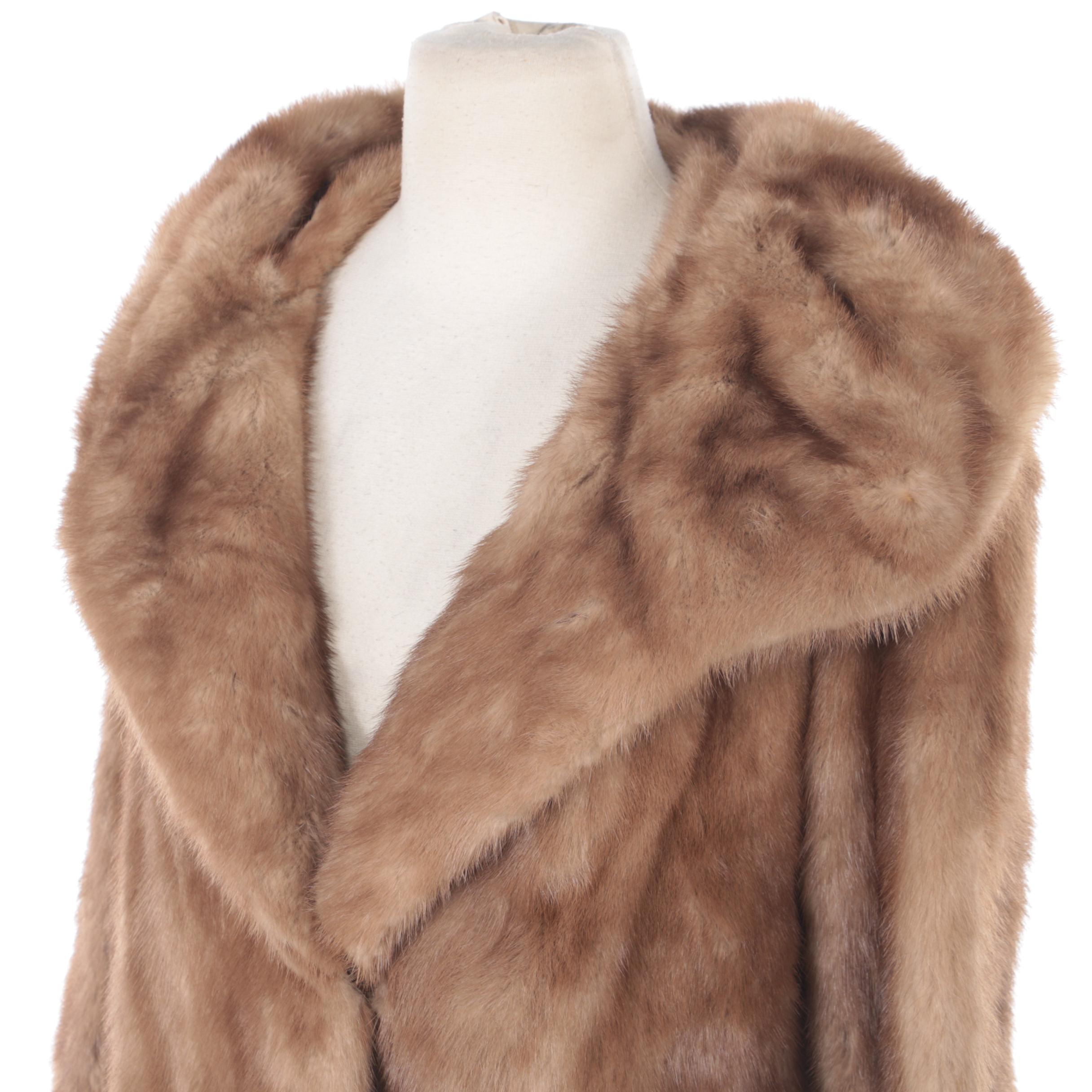 Vintage EMBA Mink Fur Coat