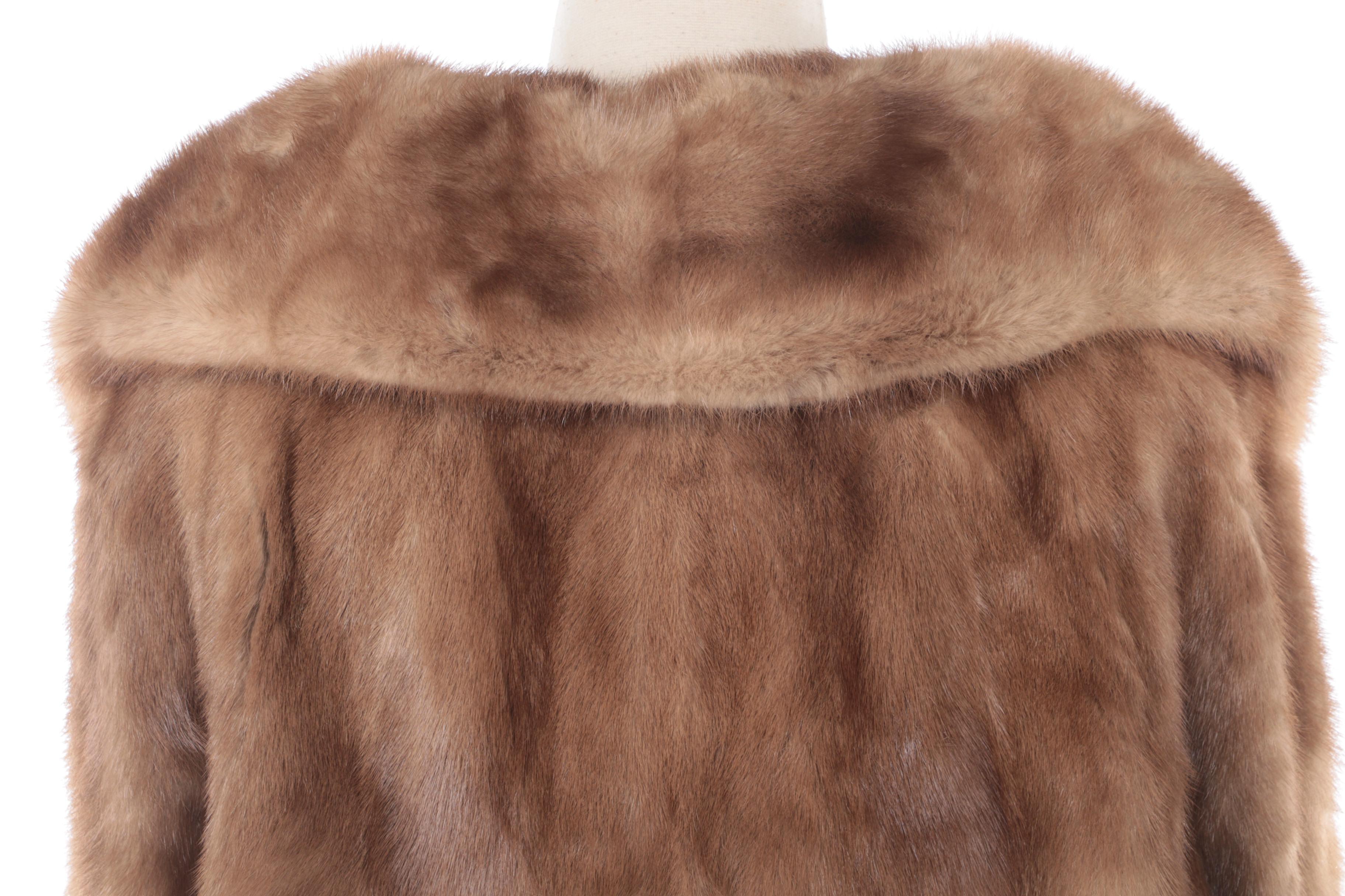 Vintage EMBA Mink Fur Coat