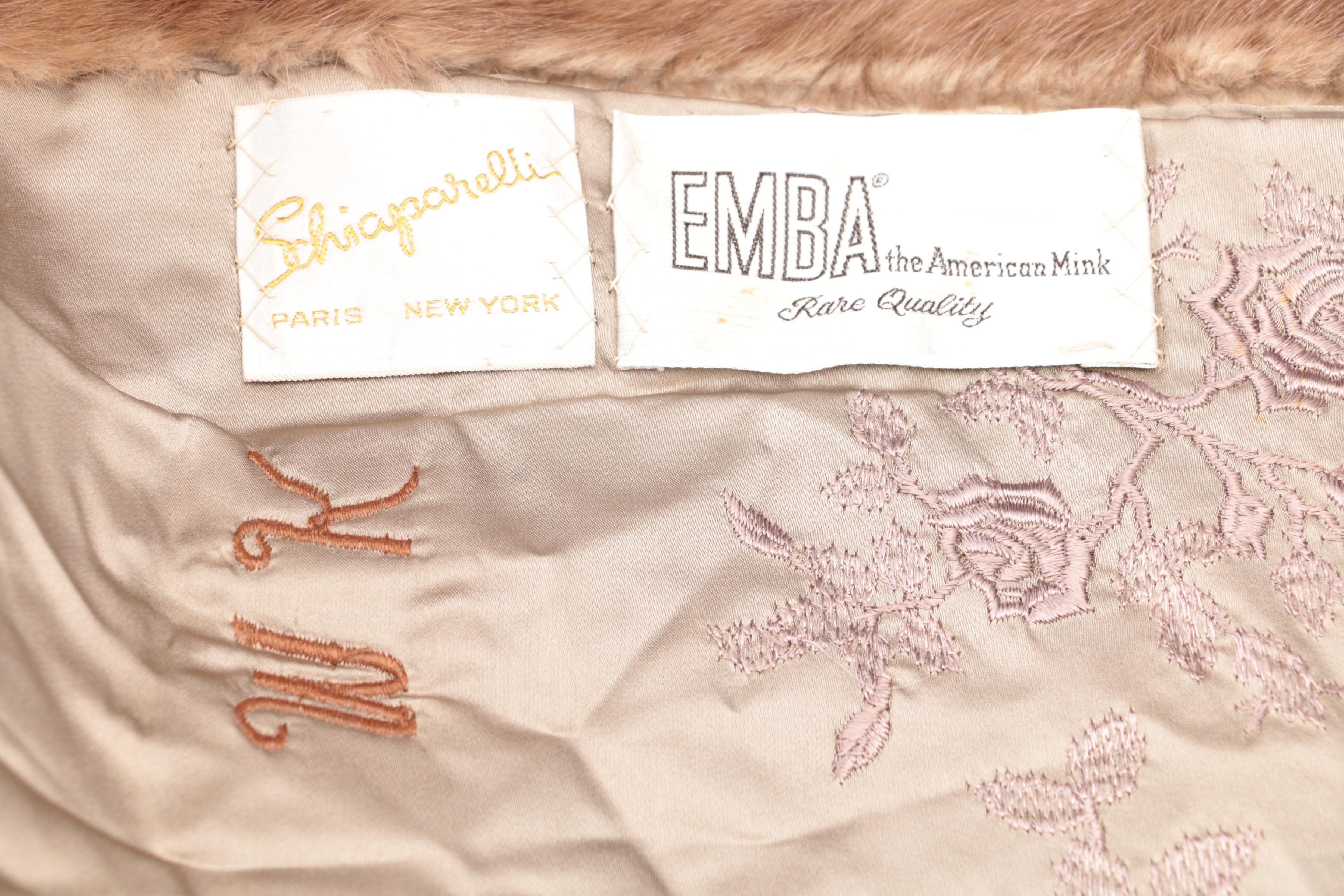 Vintage EMBA Mink Fur Coat