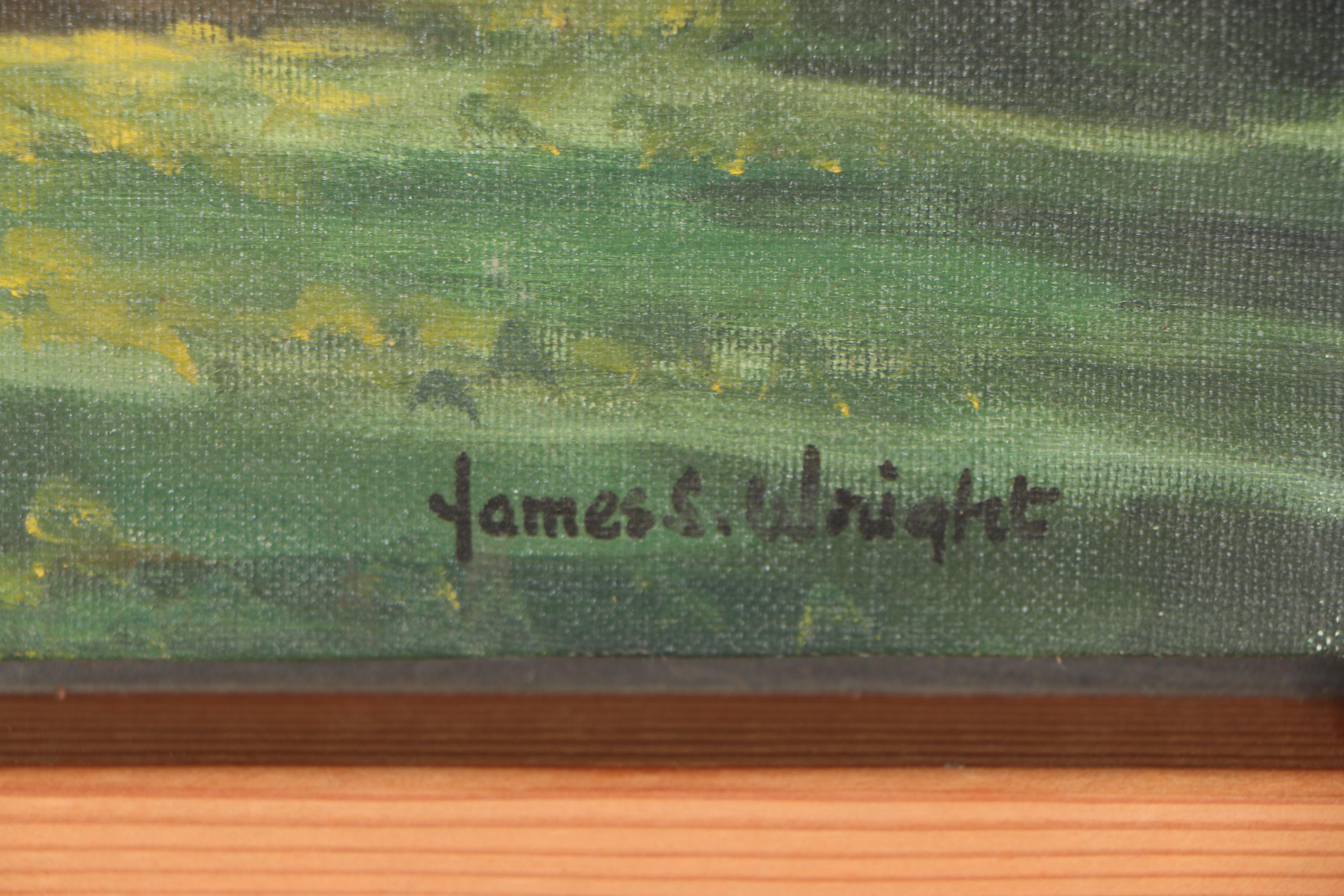 James S. Wright Oil Painting