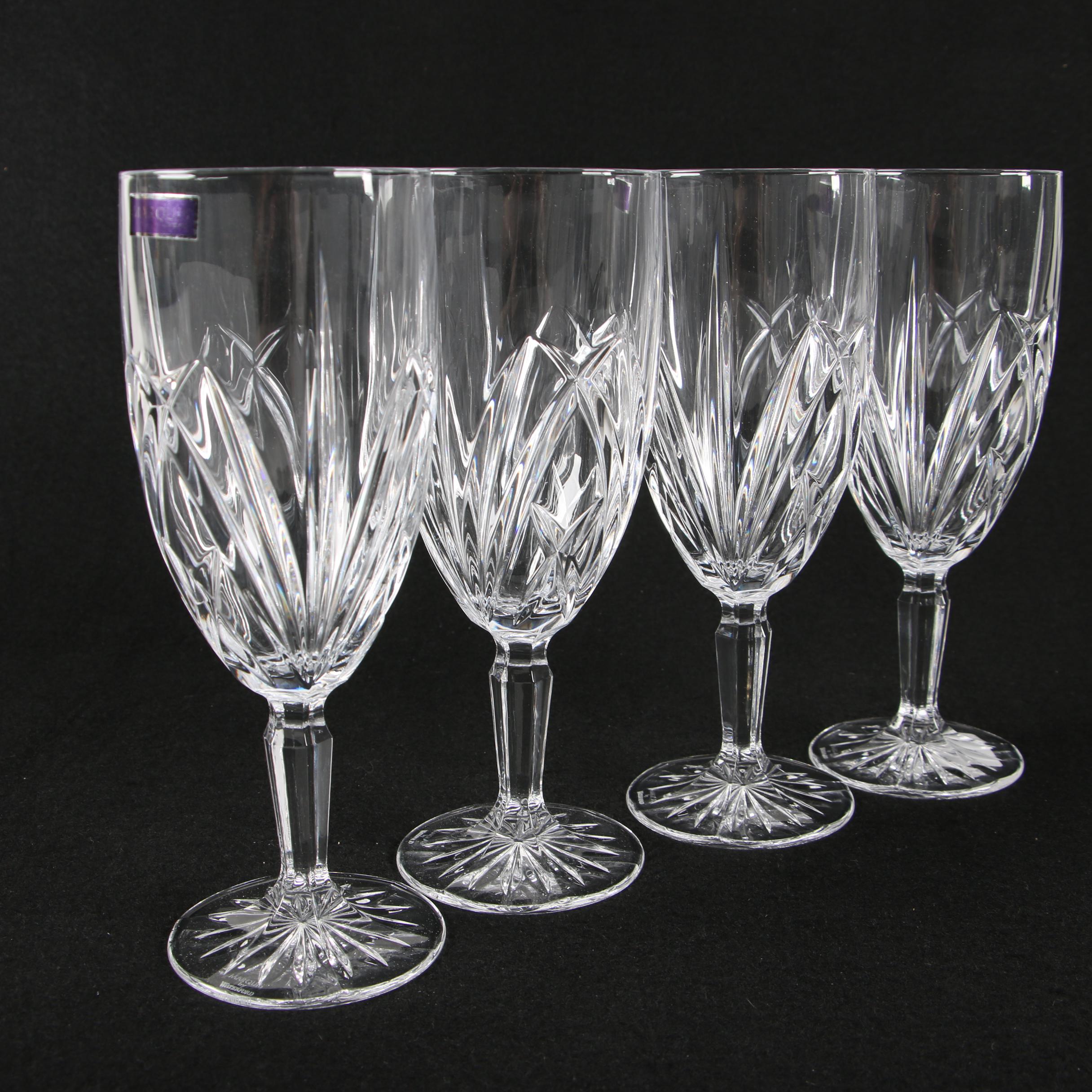 Marquis by Waterford Martini Glasses with "Brookside" Iced Beverage Set