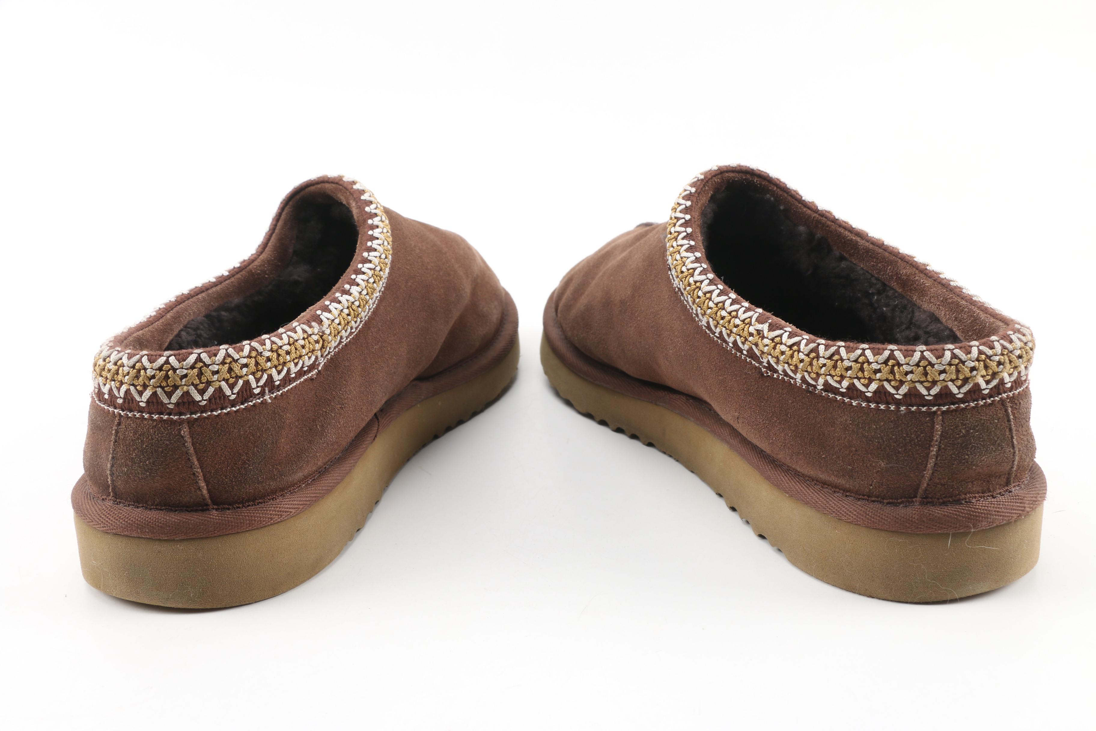 Men's UGG Australia Tasman Brown Suede Slippers