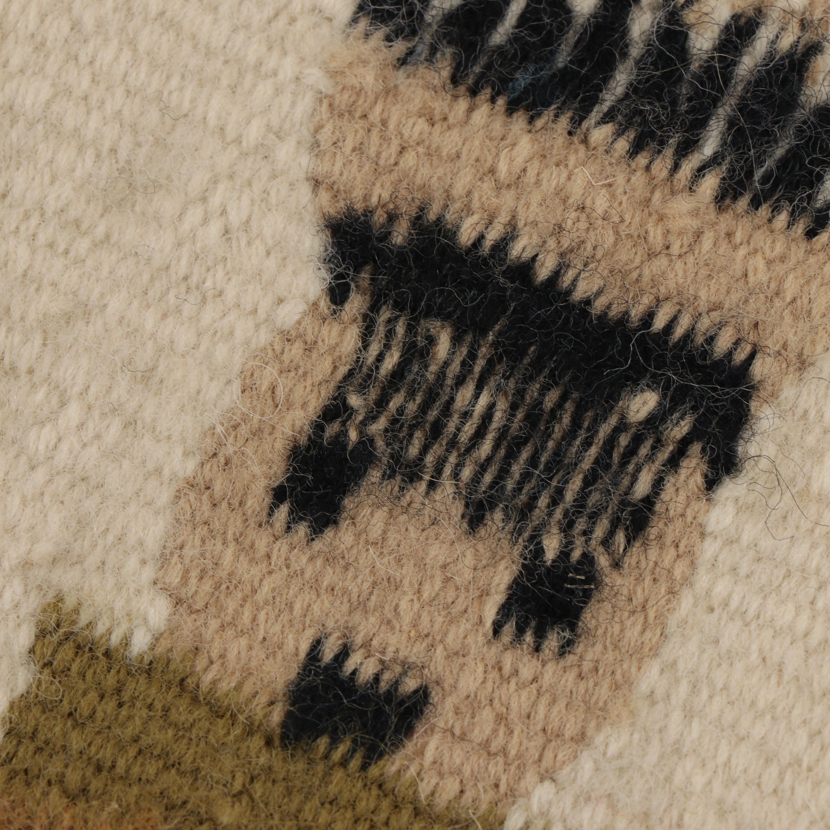 Navajo Style Wool Weaving of Yei bi Chei Ceremony