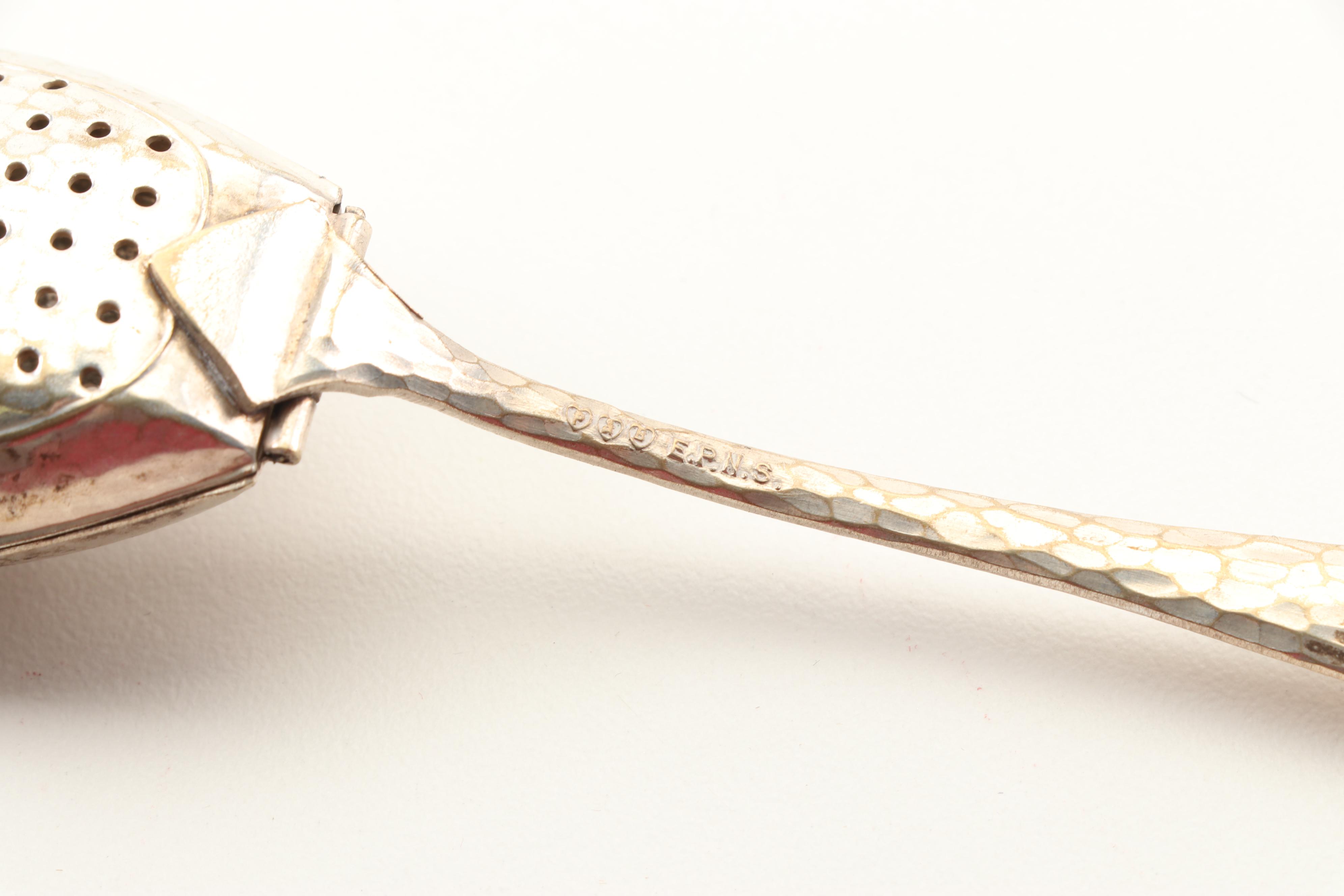 Silver Plate and Sterling Tea Infusers with Alpacca Silver Yerba Mate Straw