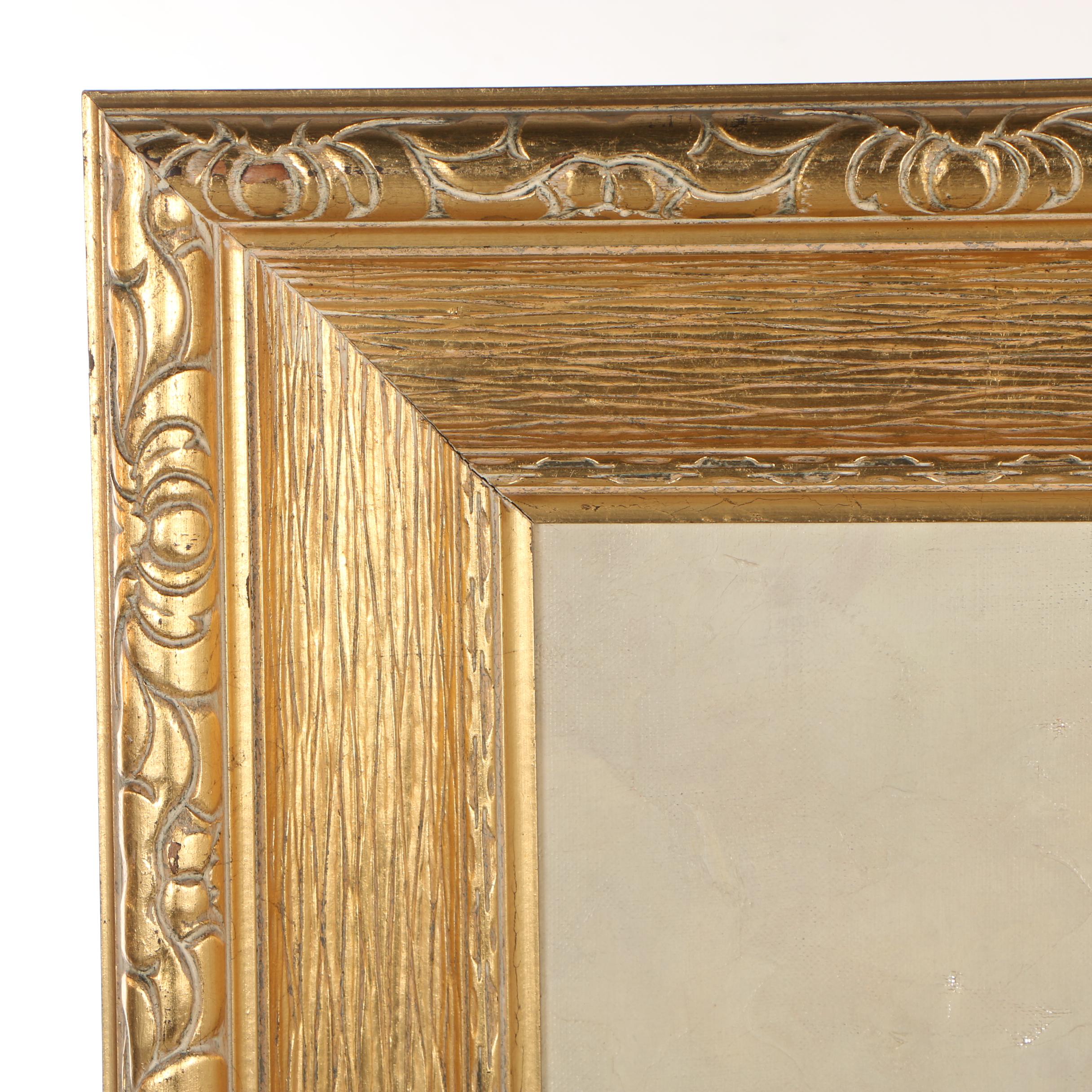 Hans Kaluske Oil Painting "Frühlingstraße Garmisch-Partenkirchen"