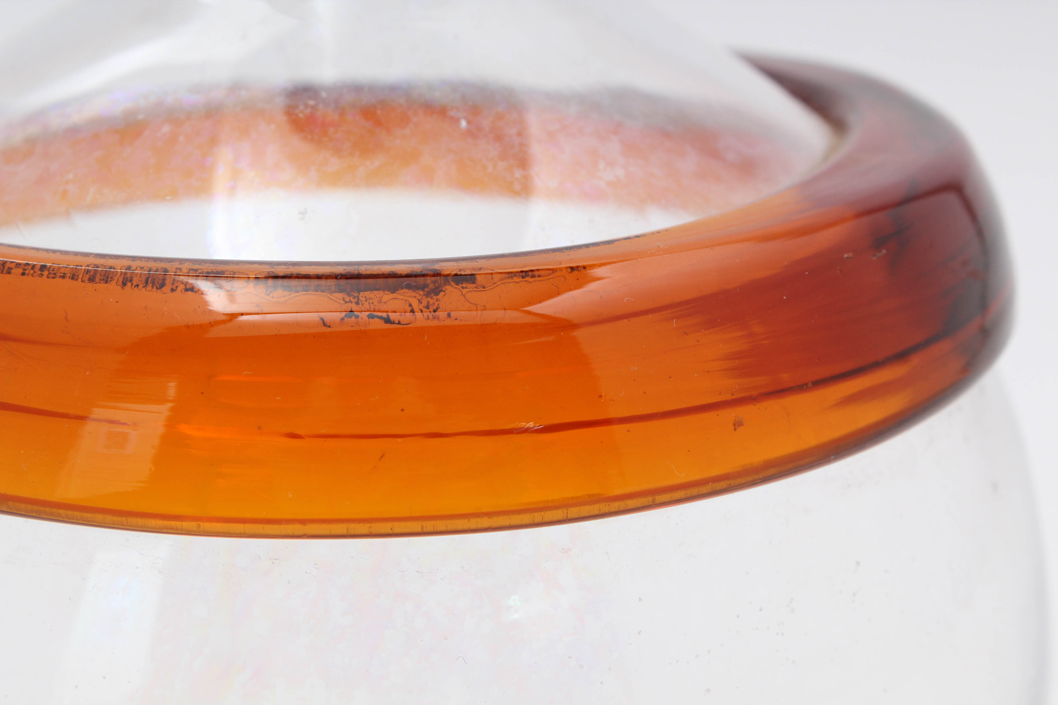 Vintage Glass Ball Decanter