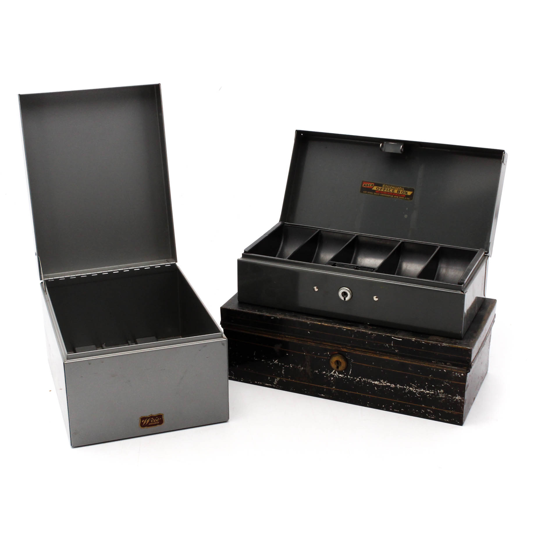Vintage Metal Boxes