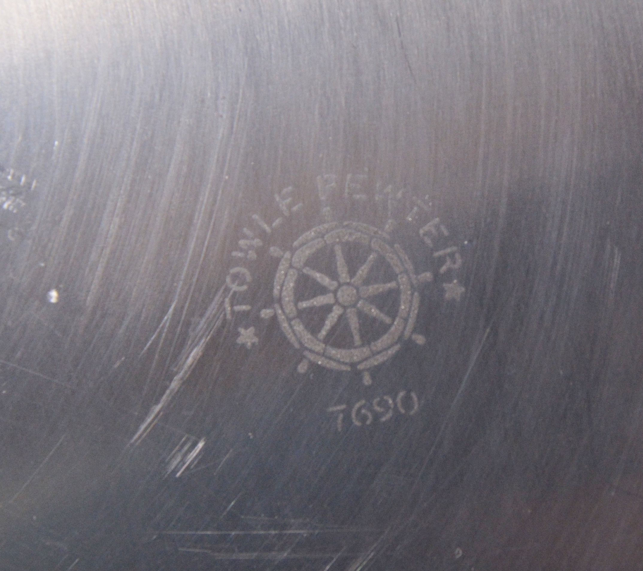 Towle Pewter "Declaration of Independence" Platter