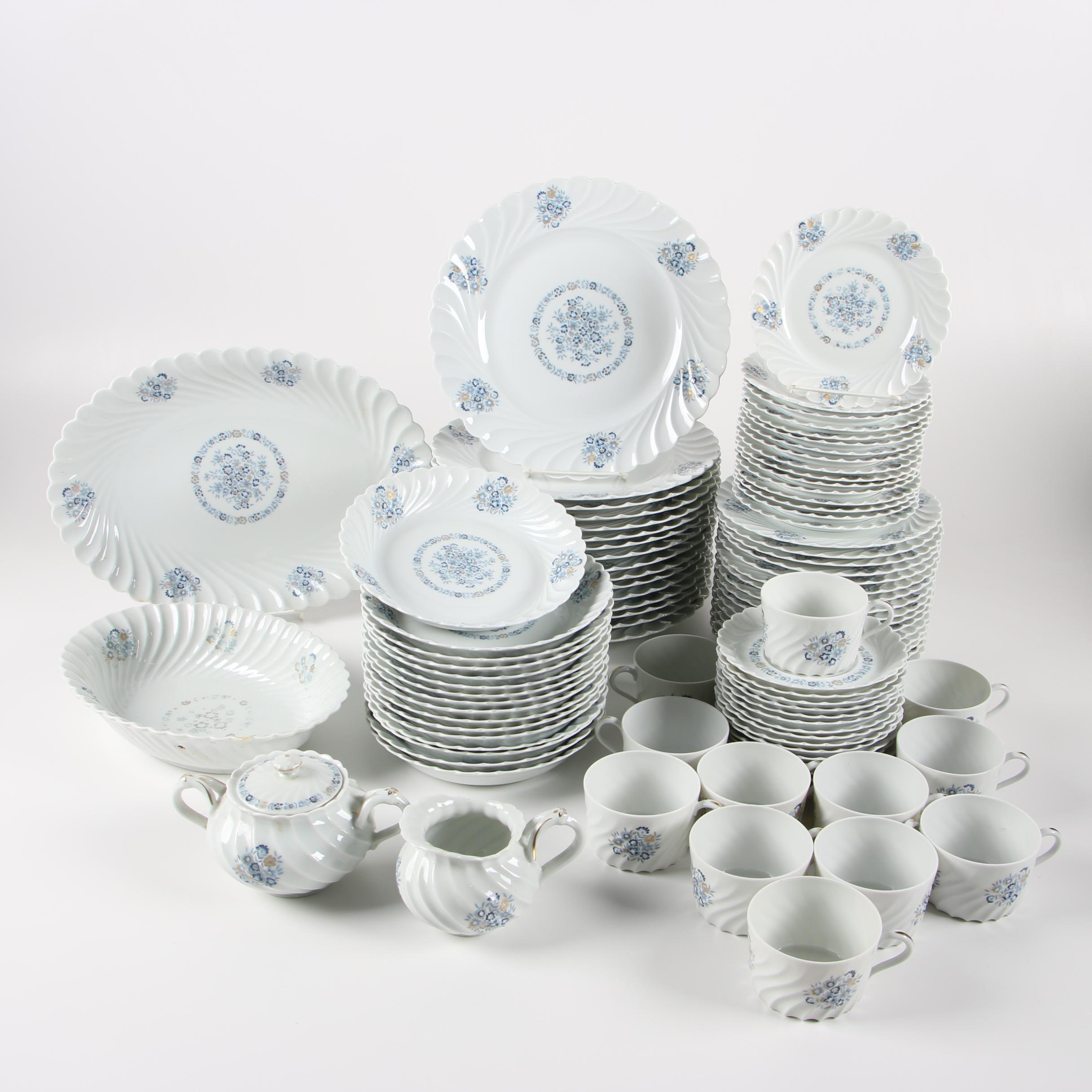 Haviland "Fontenay" Porcelain Dinnerware, Early 1970s