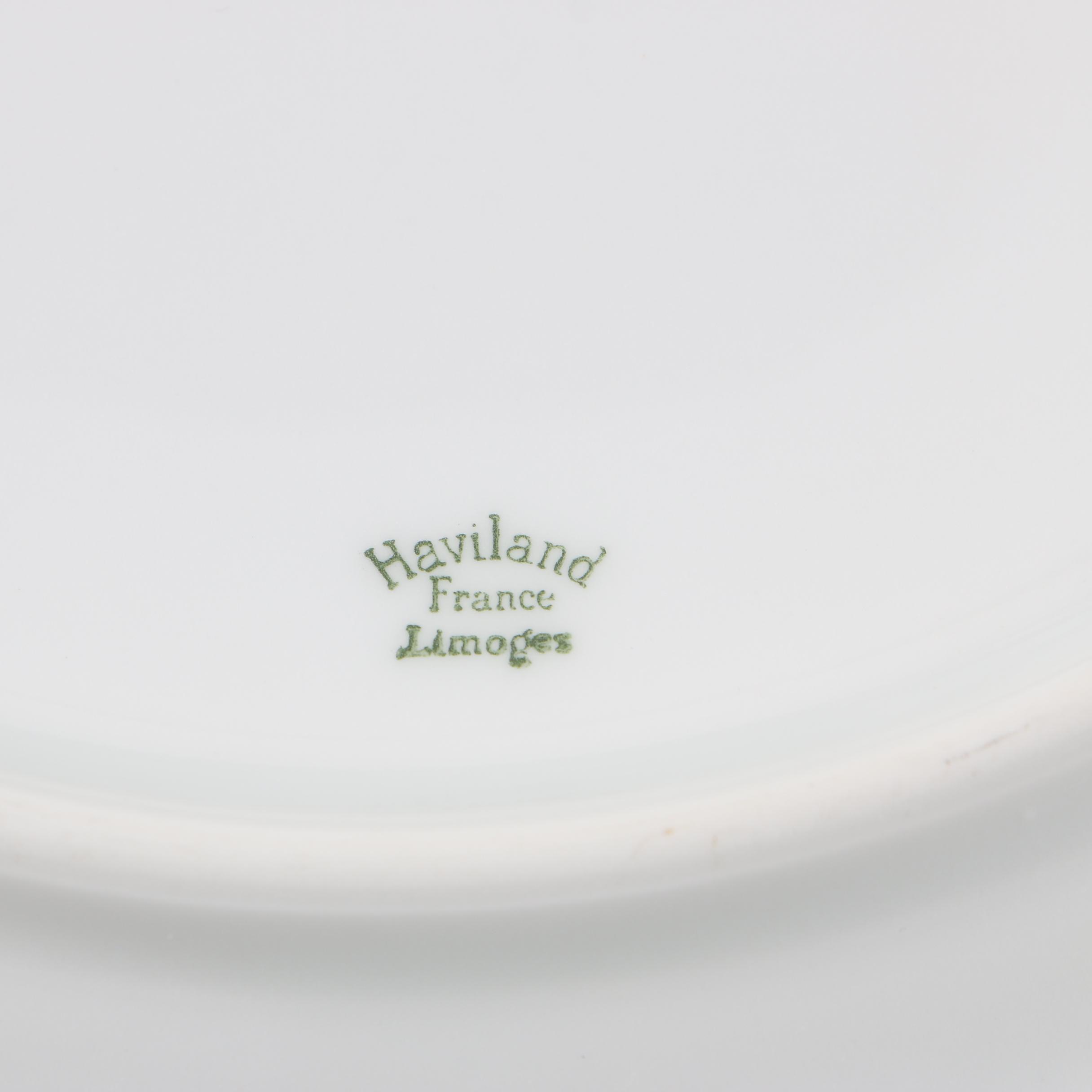 Haviland "Fontenay" Porcelain Dinnerware, Early 1970s