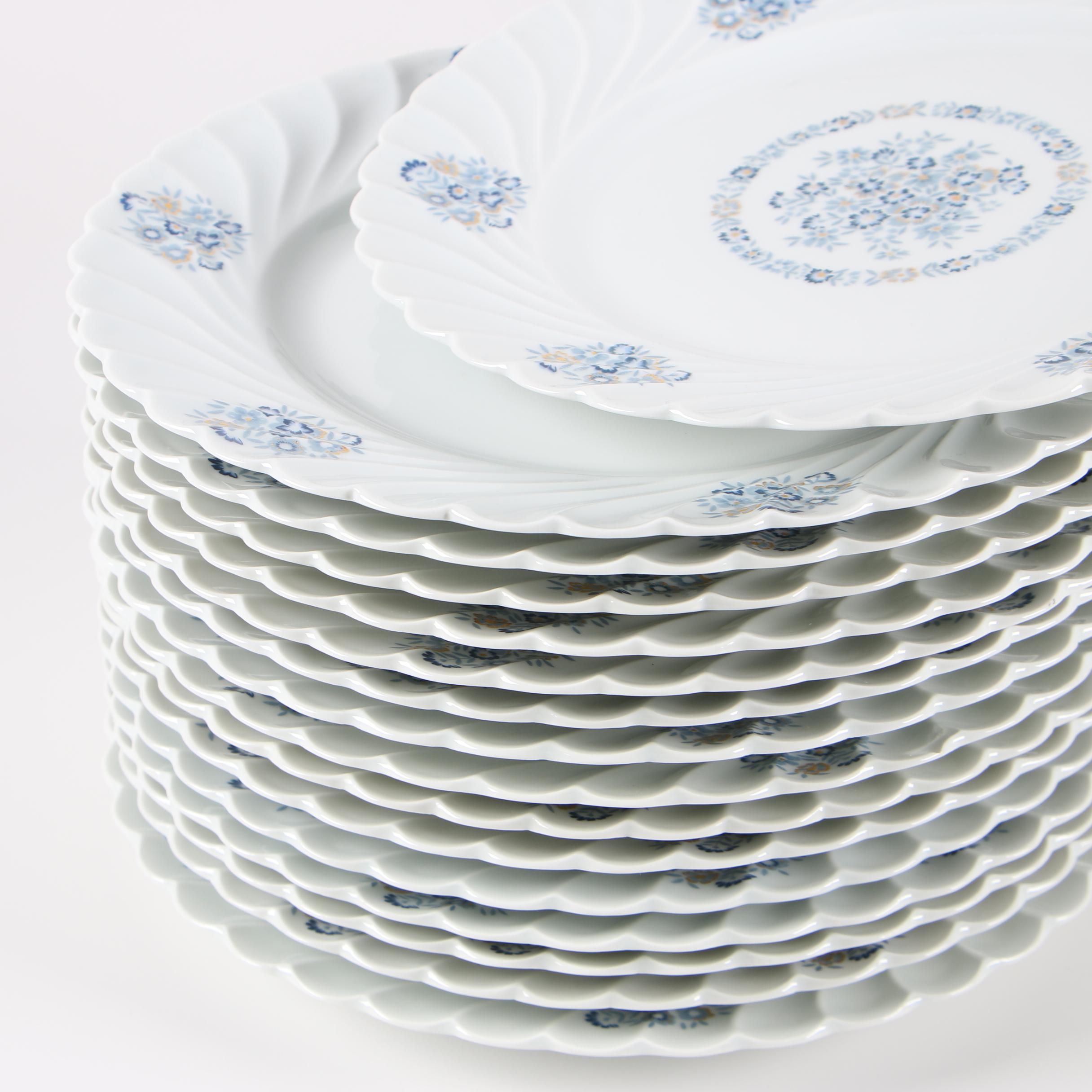 Haviland "Fontenay" Porcelain Dinnerware, Early 1970s