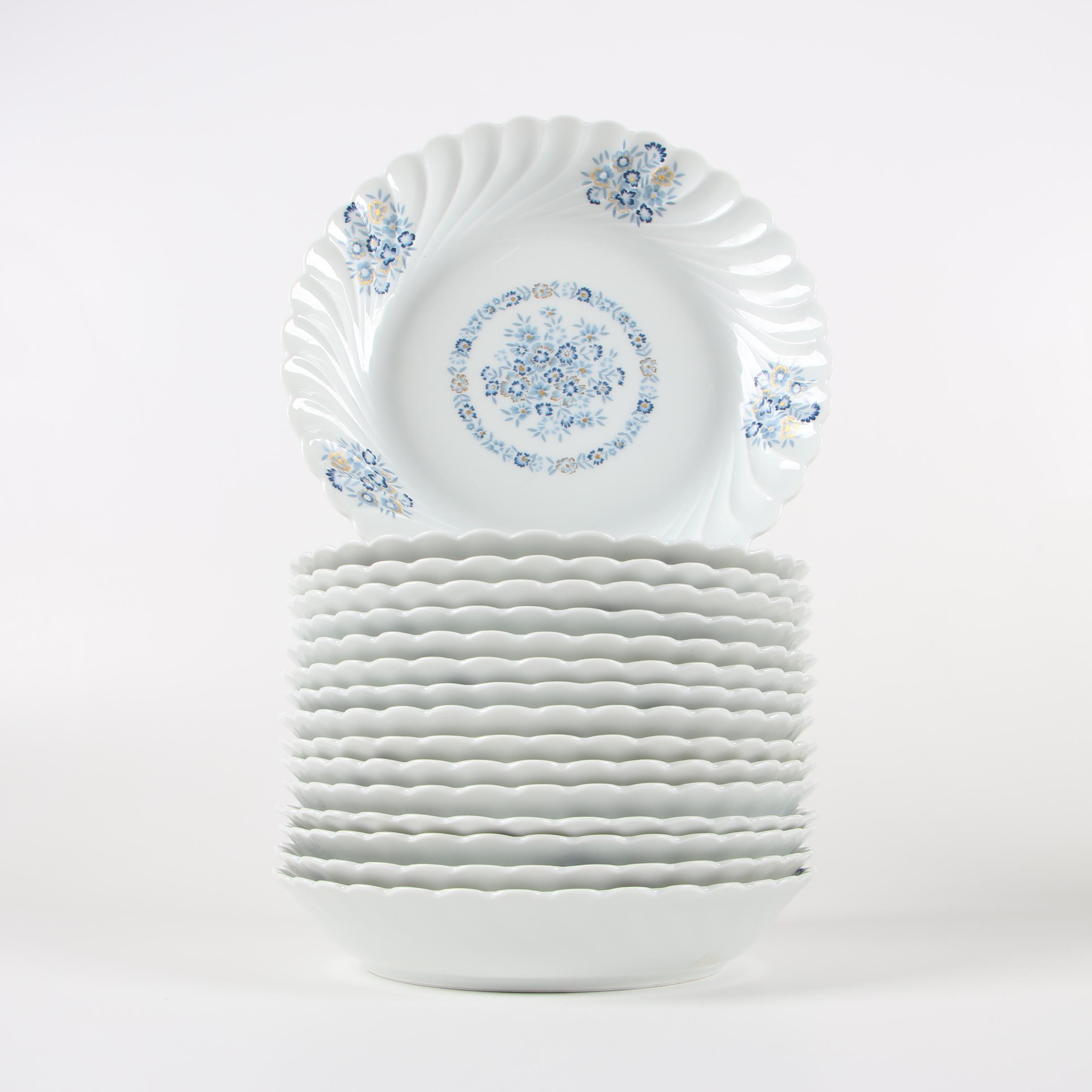 Haviland "Fontenay" Porcelain Dinnerware, Early 1970s