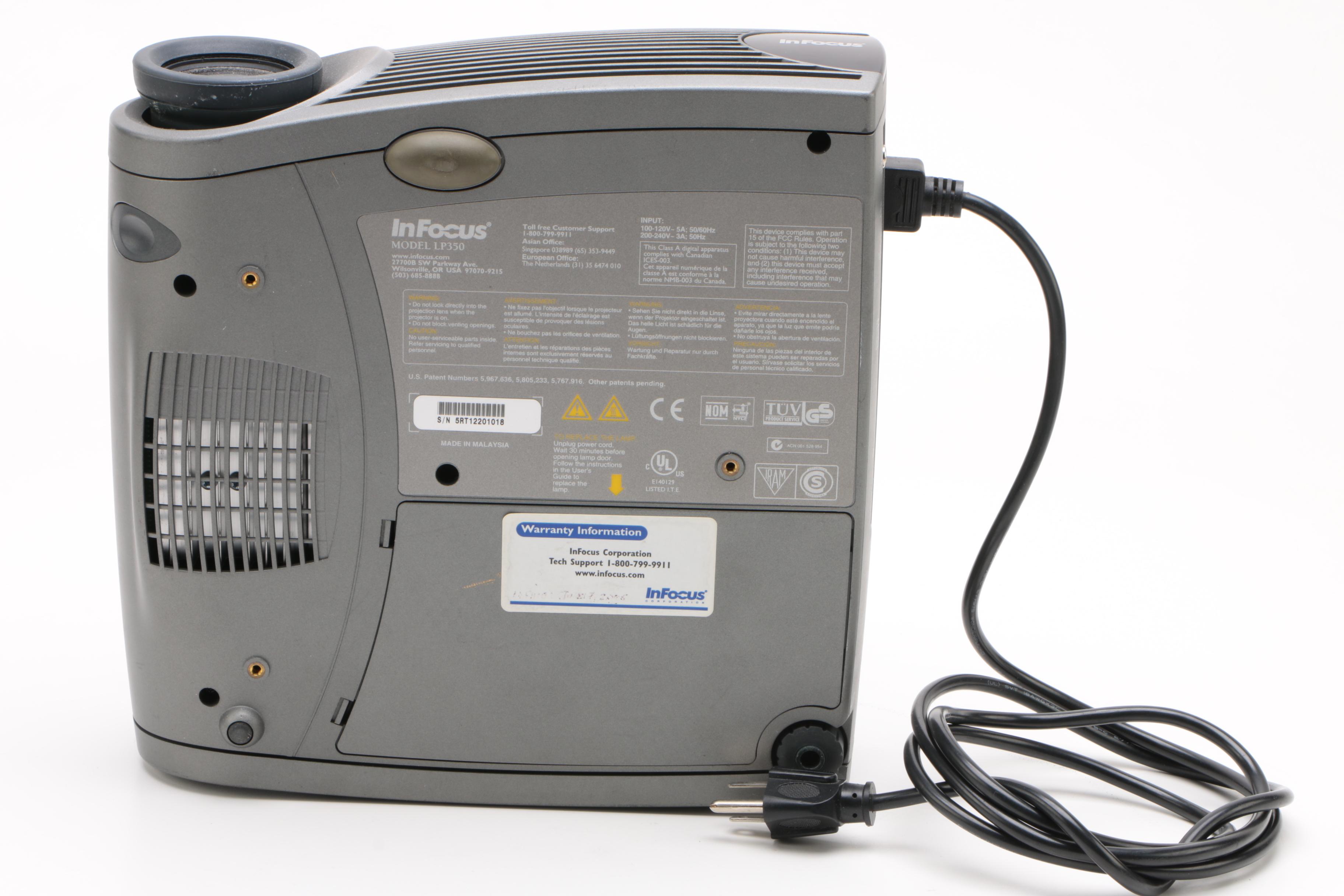 InFocus LP350 DLP Video Projector