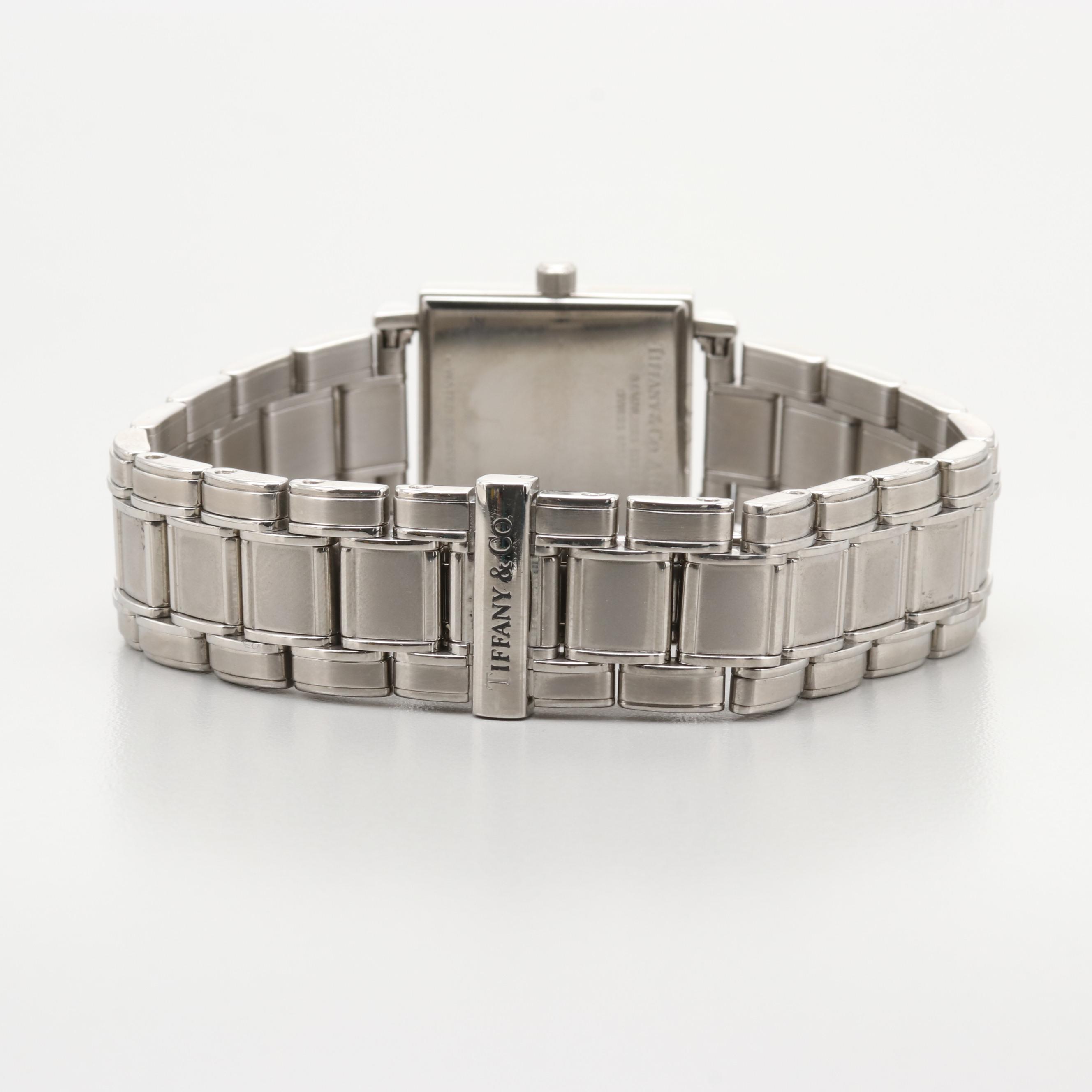 Tiffany & Co. Atlas Stainless Steel Quartz Watch
