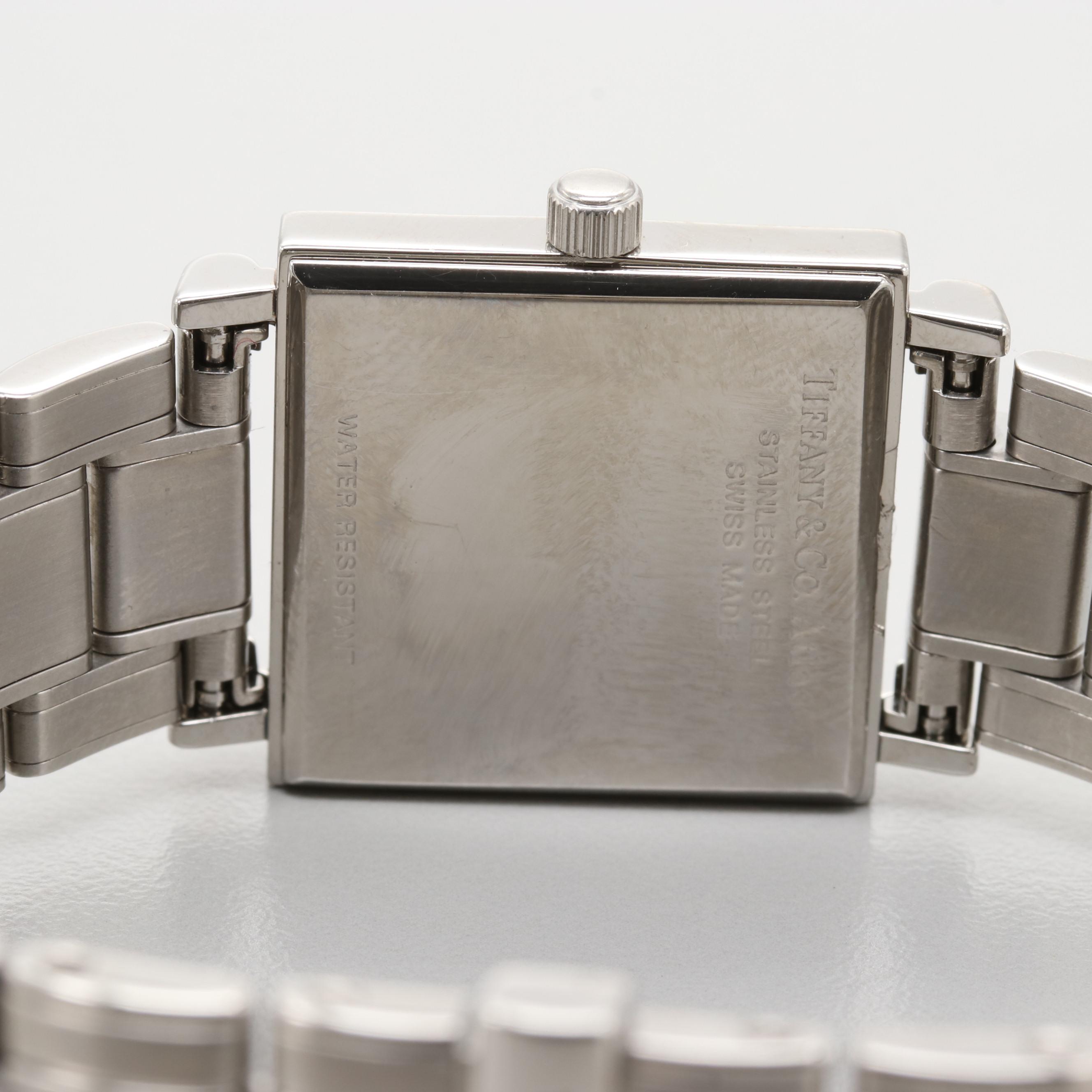 Tiffany & Co. Atlas Stainless Steel Quartz Watch