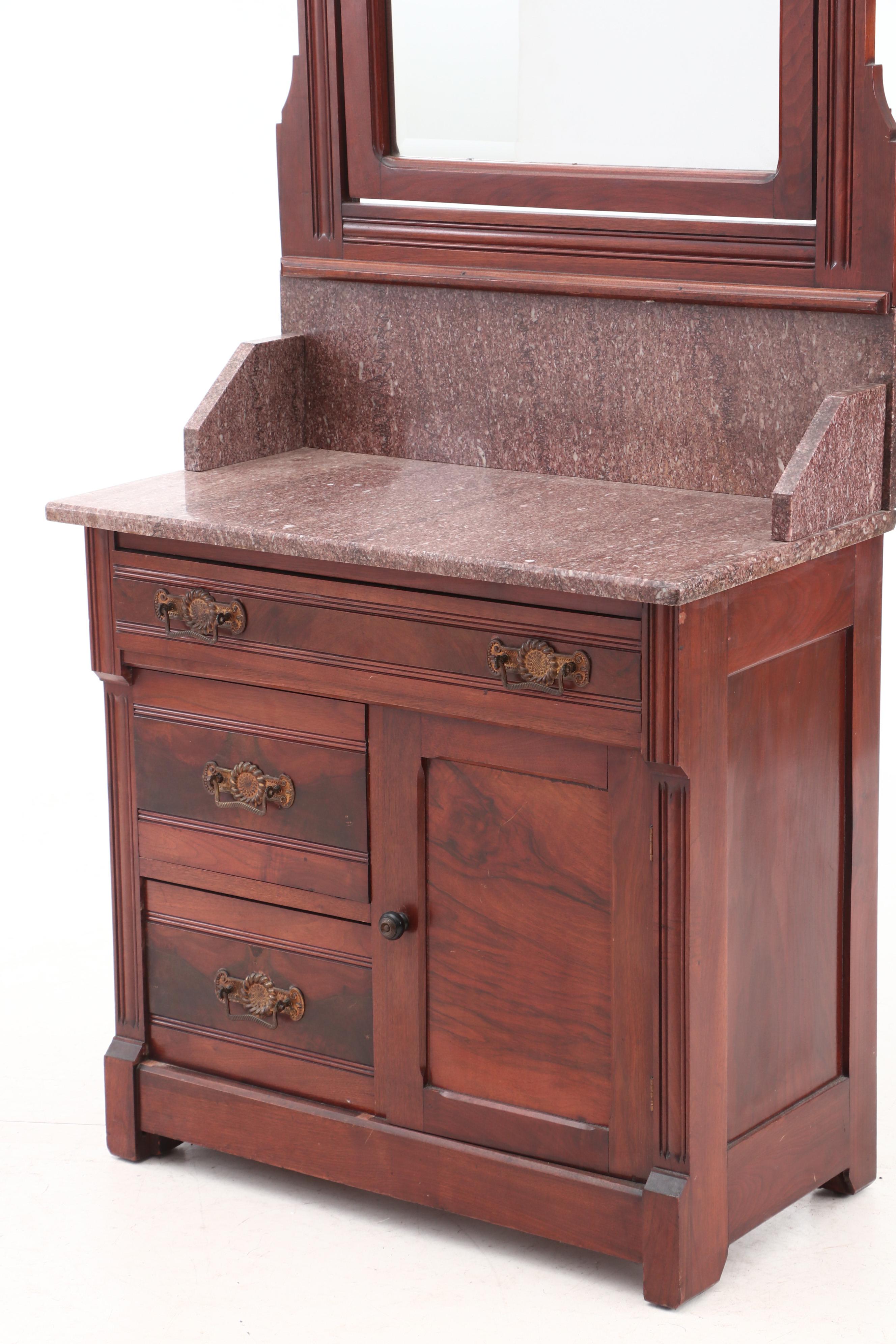 Eastlake Washstand with Mirror