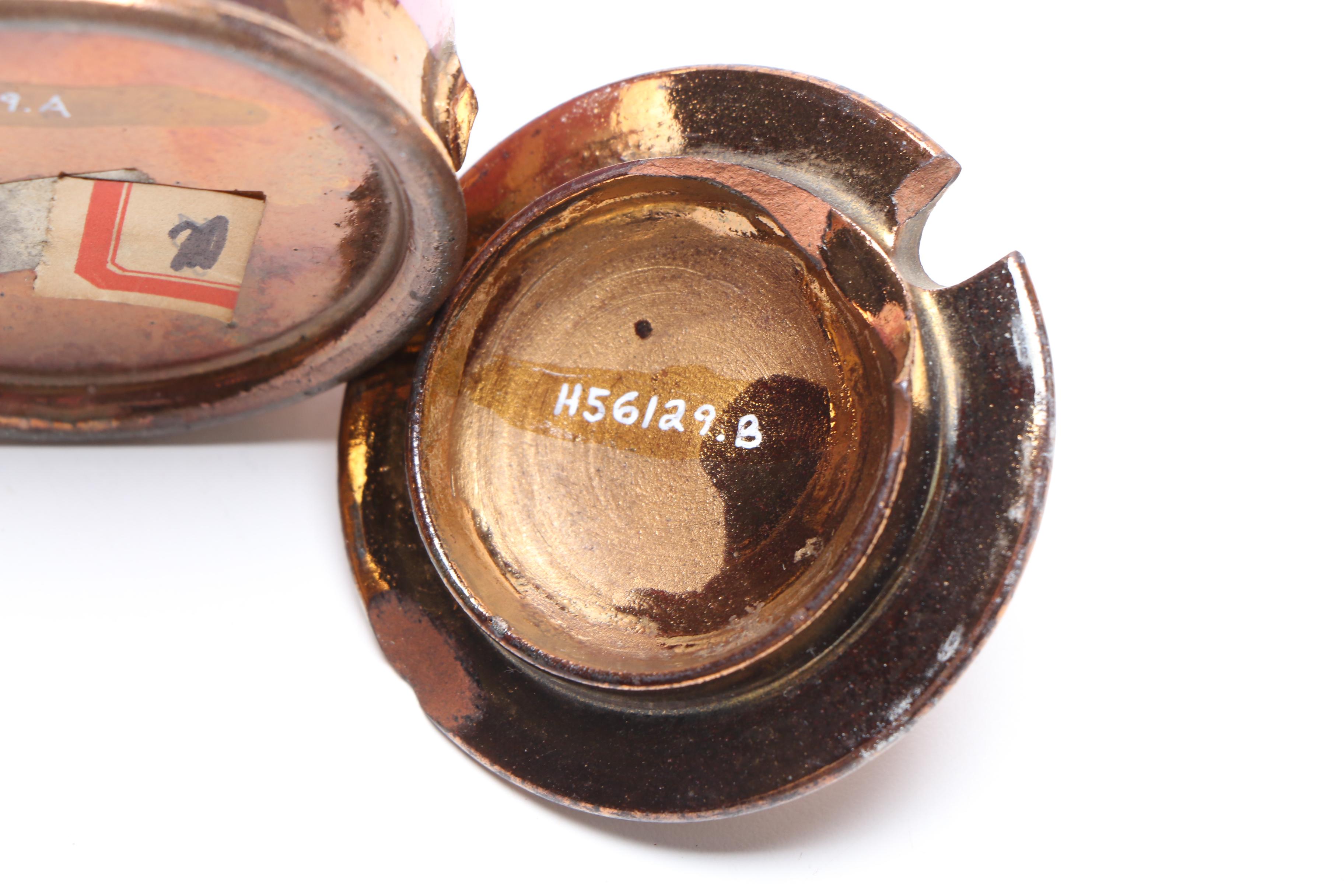 English Porcelain Lusterware Including Plates, Salt and Pepper Shakers and More