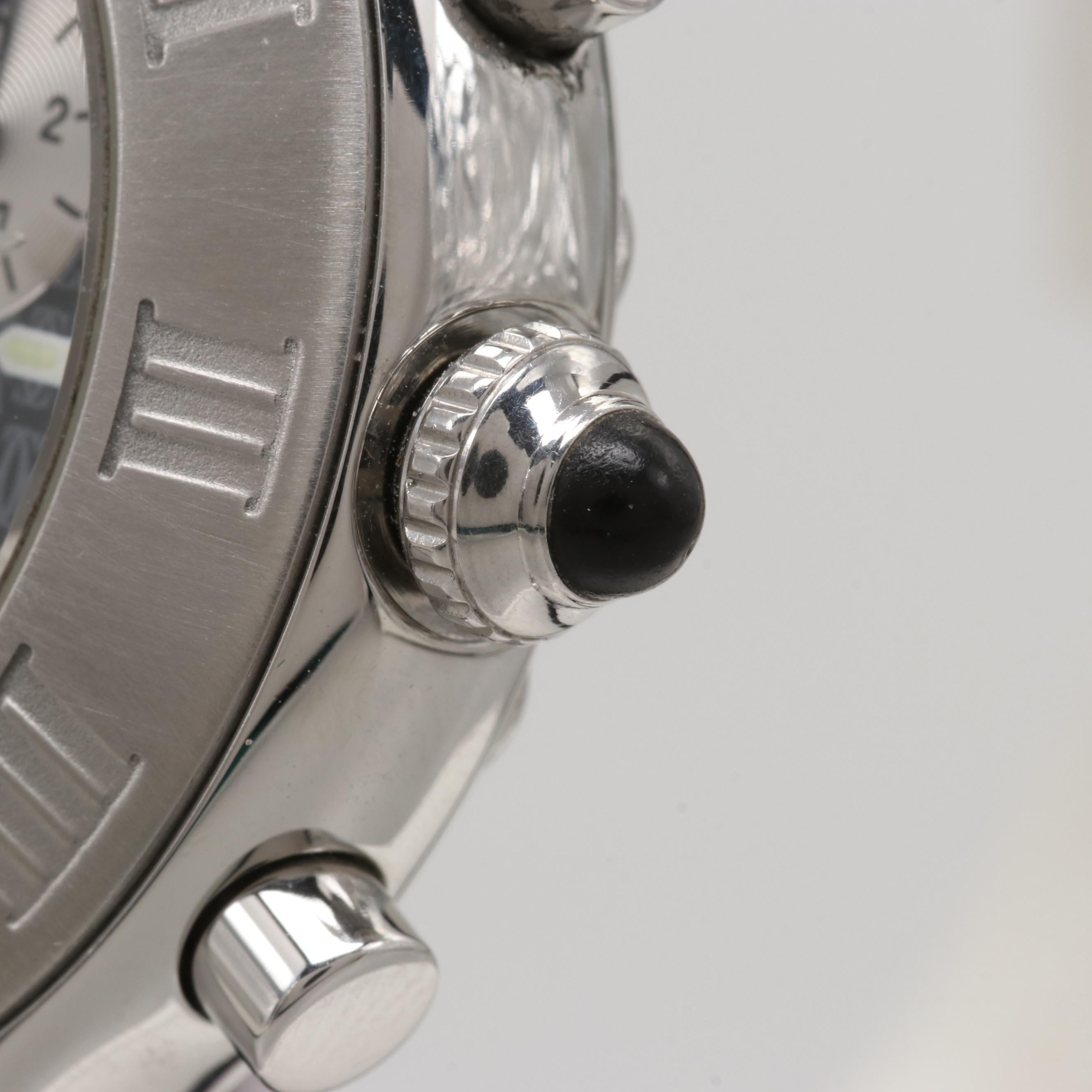 Cartier 21 Chronoscaph Stainless Steel Quartz Watch