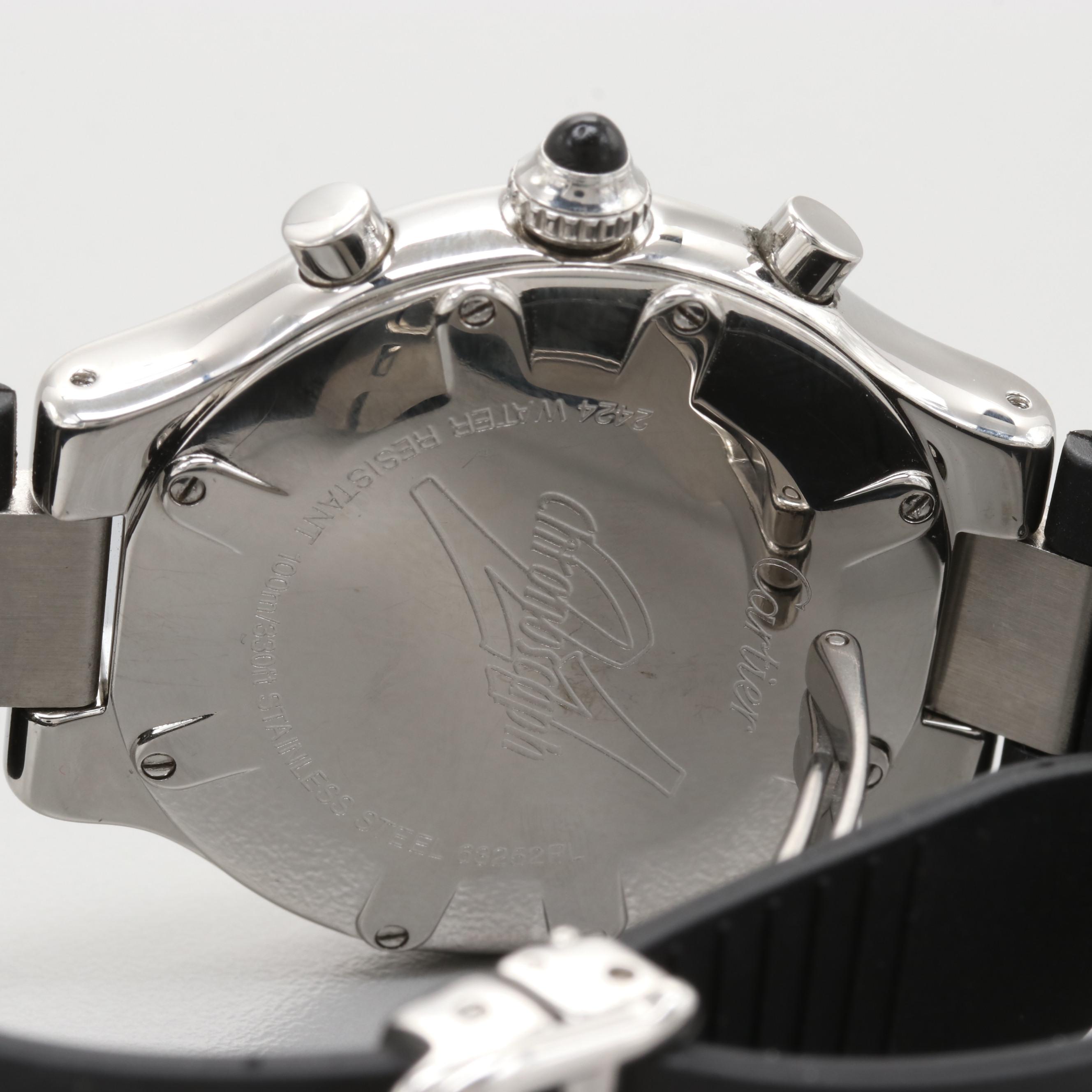 Cartier 21 Chronoscaph Stainless Steel Quartz Watch