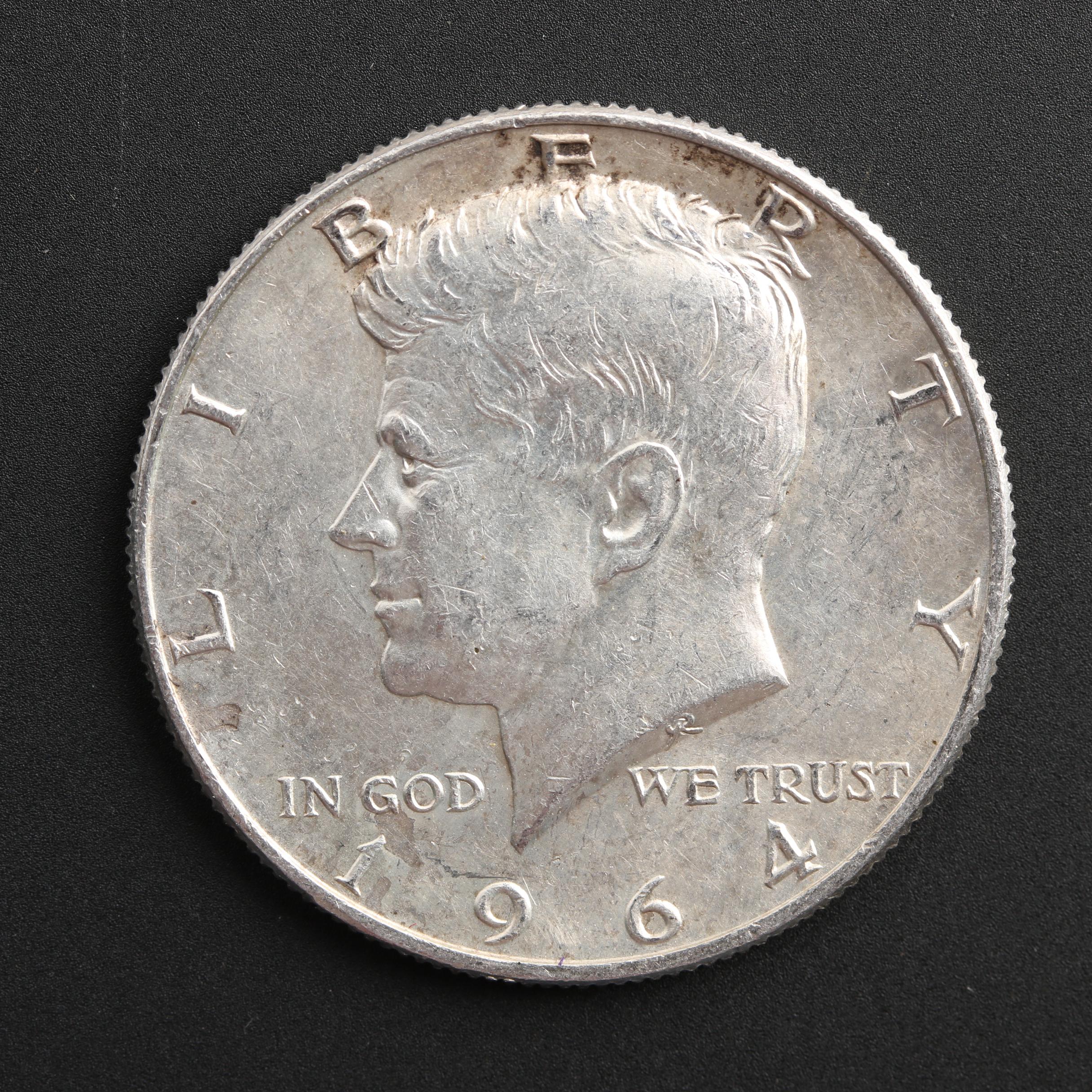 Group of Thirty Franklin Silver Half Dollars