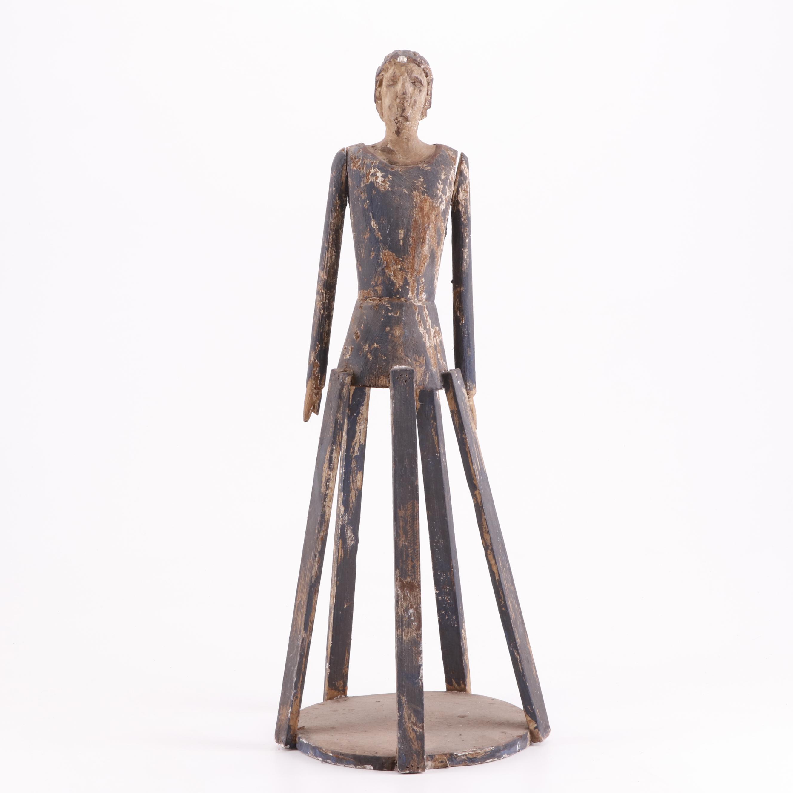 Reproduction Santos Cage Doll Figurine