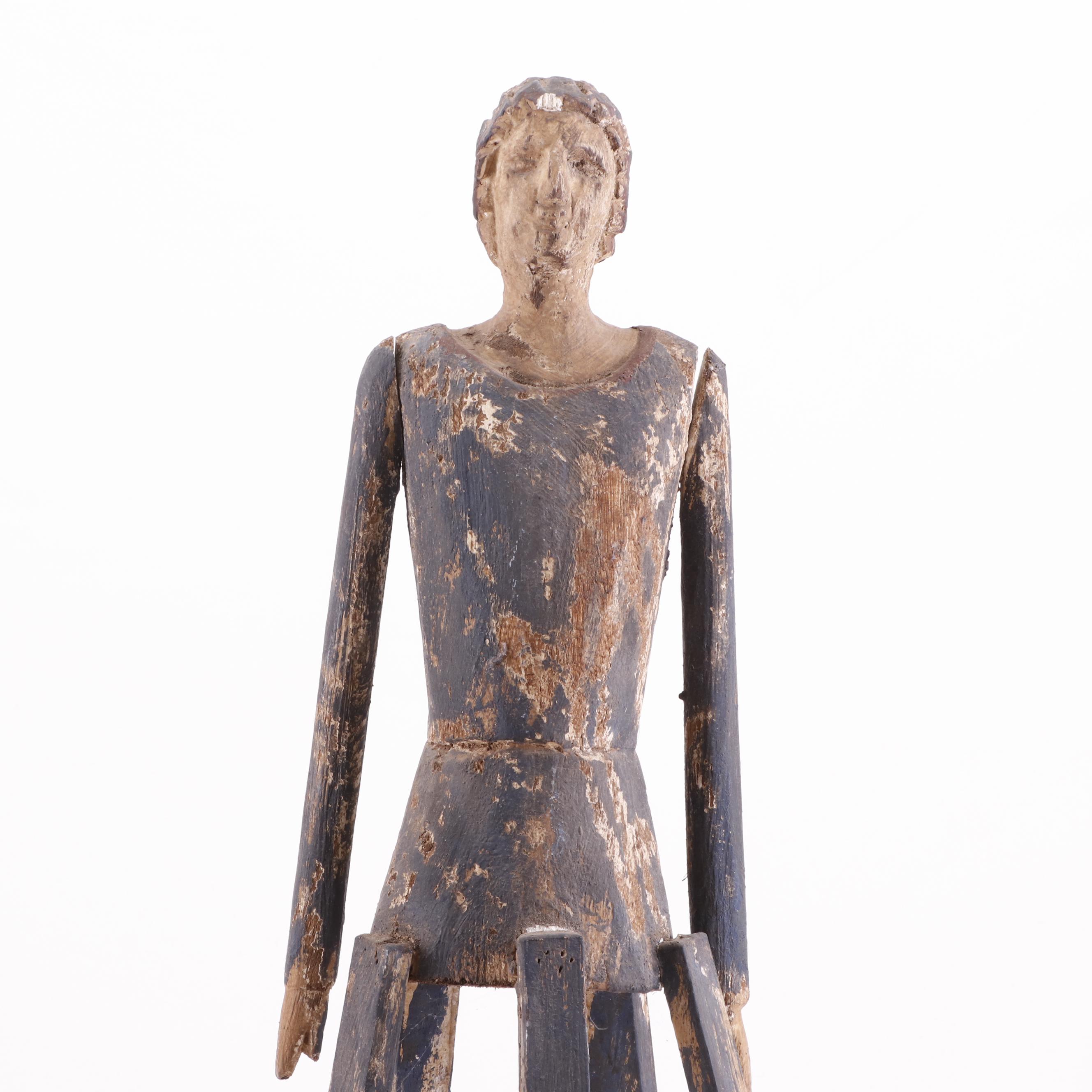 Reproduction Santos Cage Doll Figurine