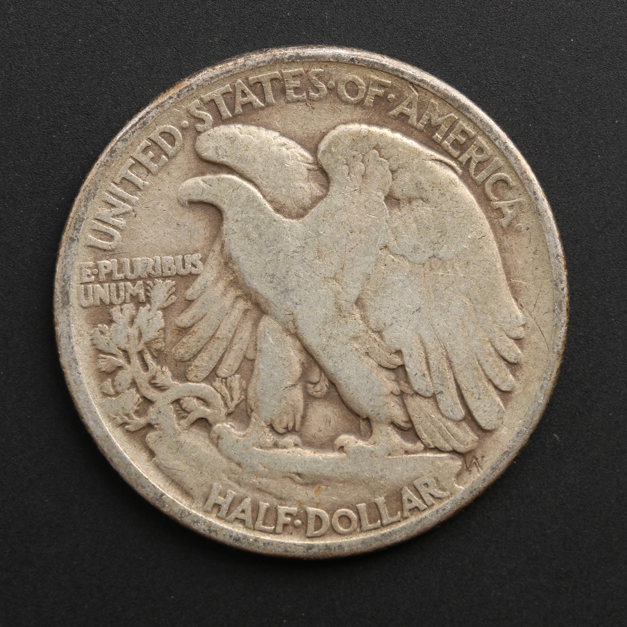 Group of Twenty Walking Liberty Silver Half Dollars From the 1940s