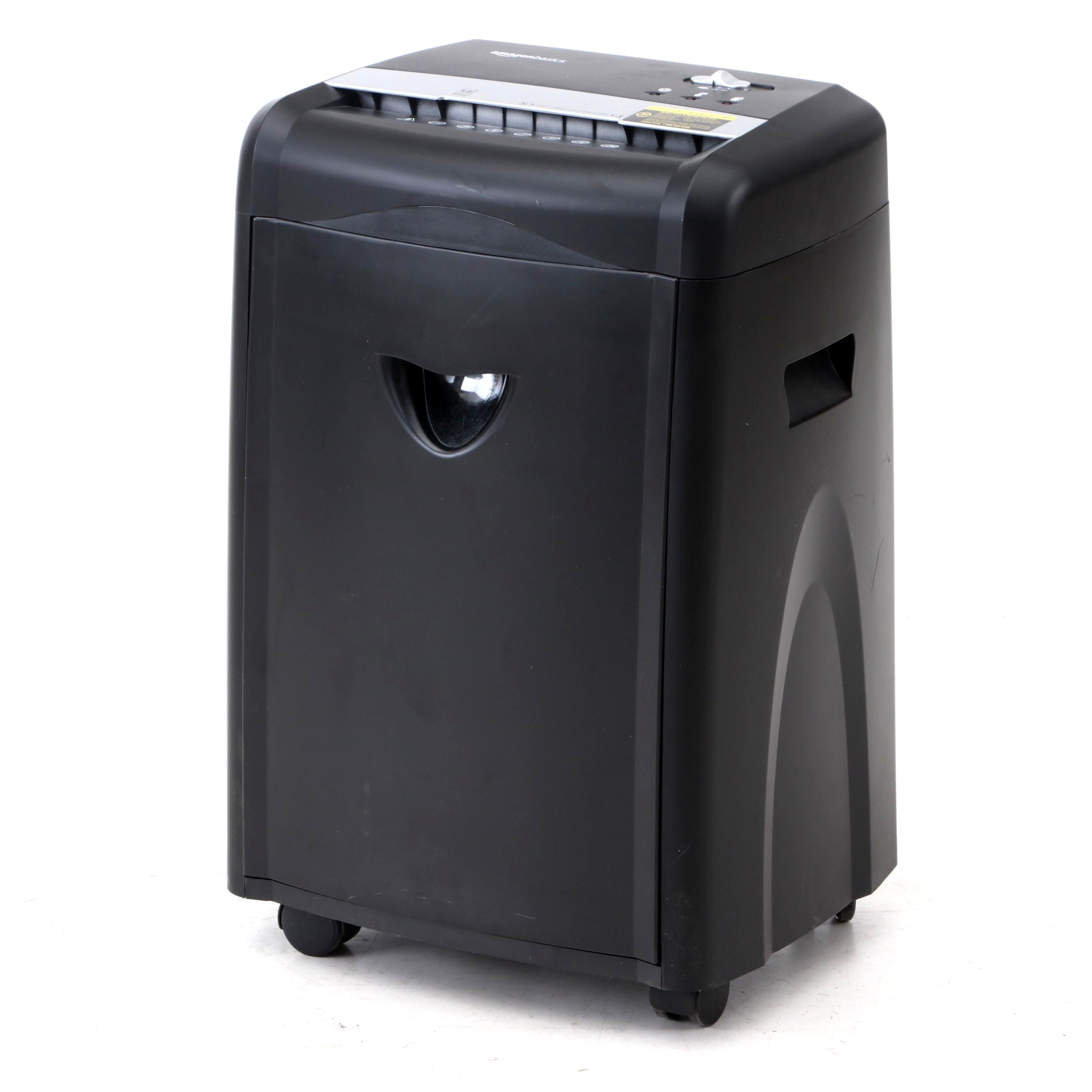 AmazonBasics 12-Sheet High-Security Micro-Cut Paper, CD, & Credit Card Shredder