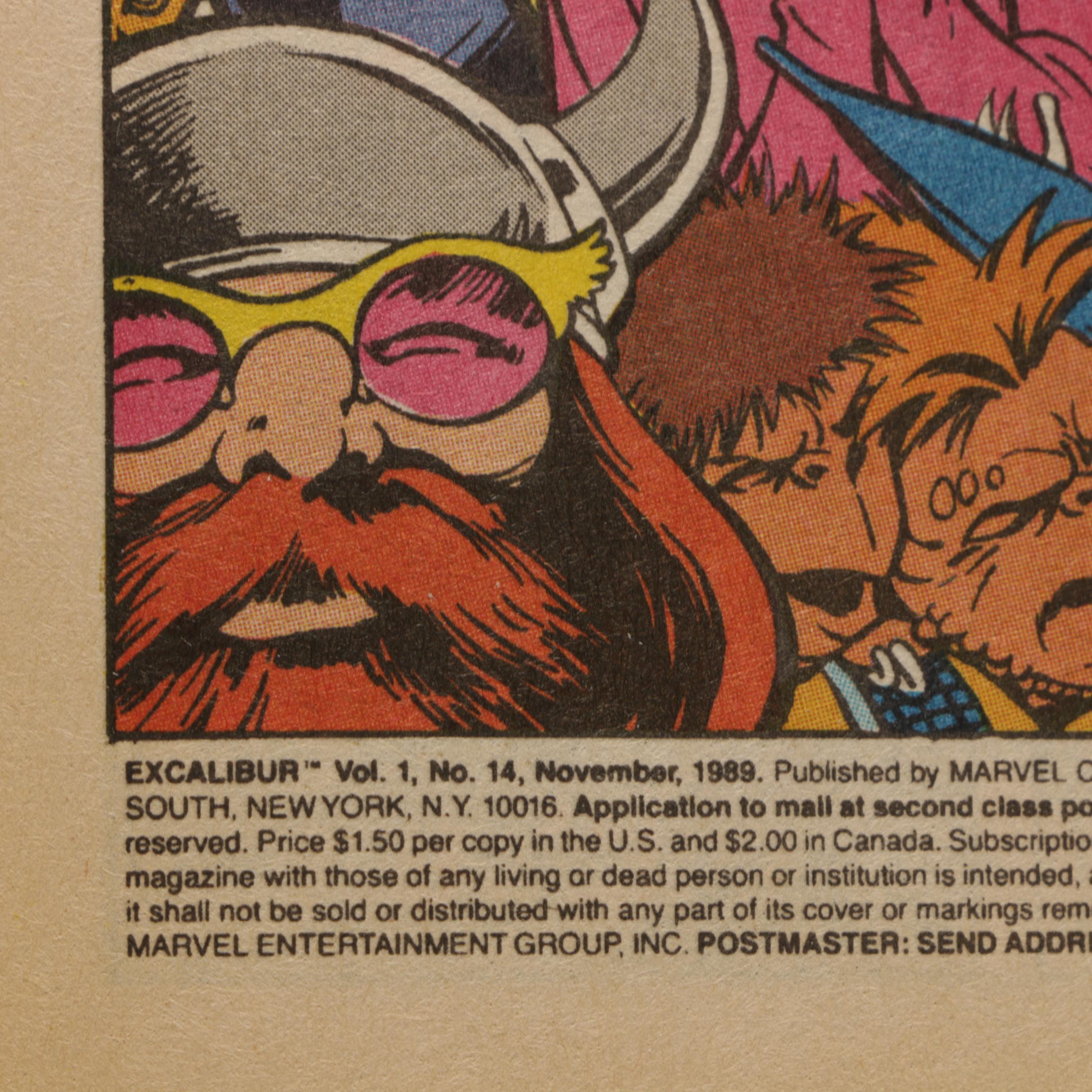 Modern Age Marvel "Excalibur" Comic Books