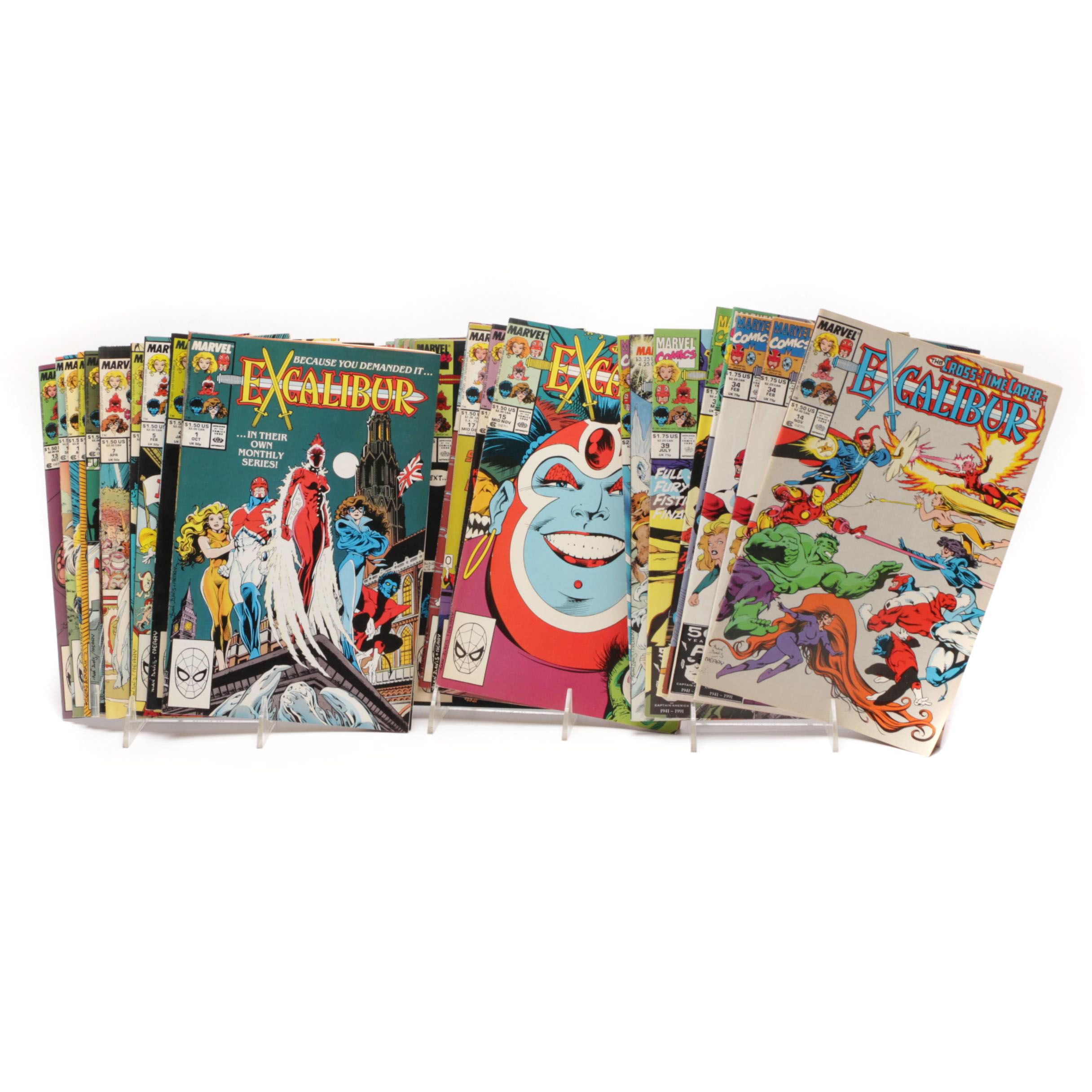 Modern Age Marvel "Excalibur" Comic Books