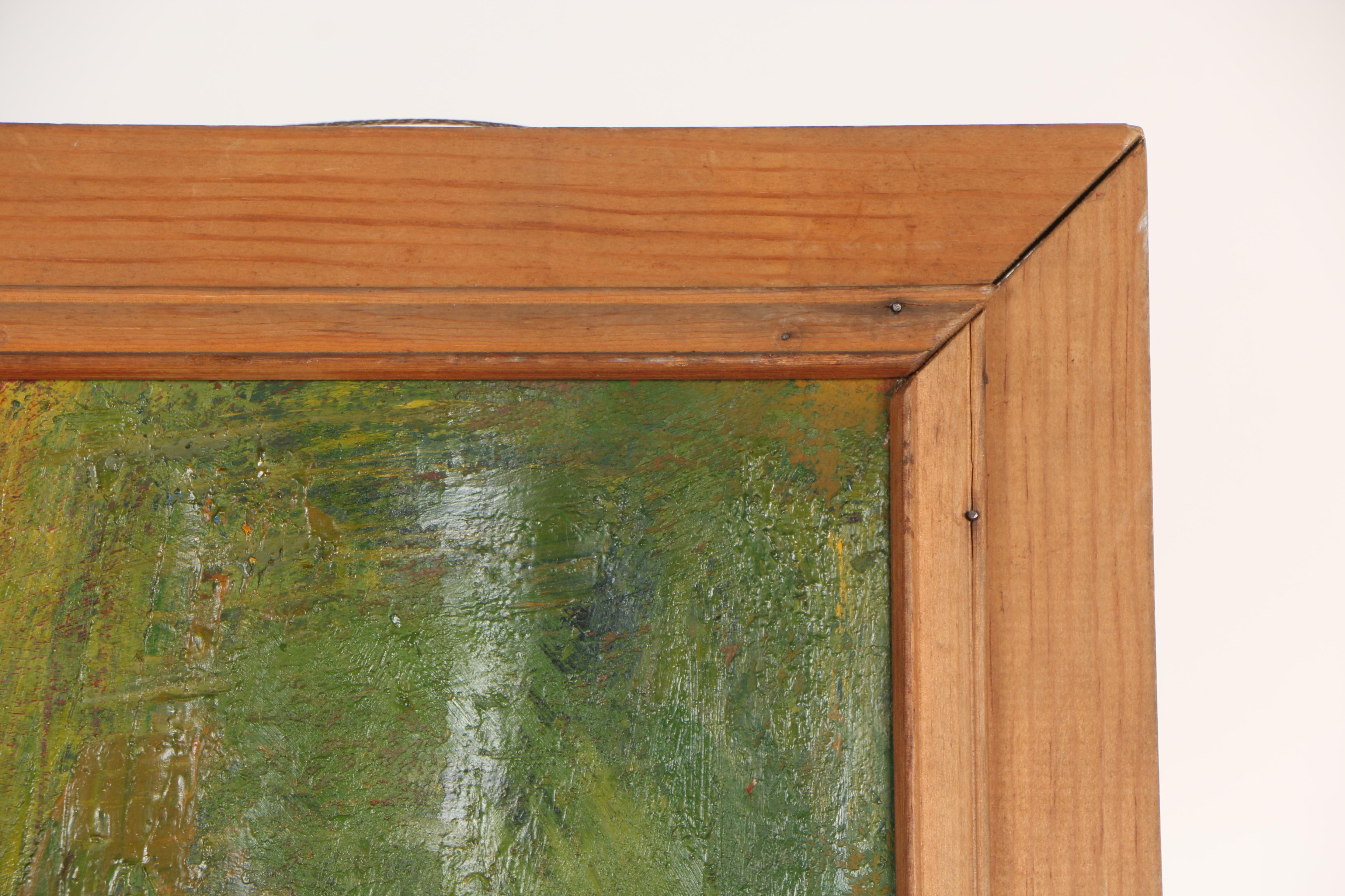 Joo-Yon Ohm-Cederberg Oil Painting "Drowsy Lady at Twilight"