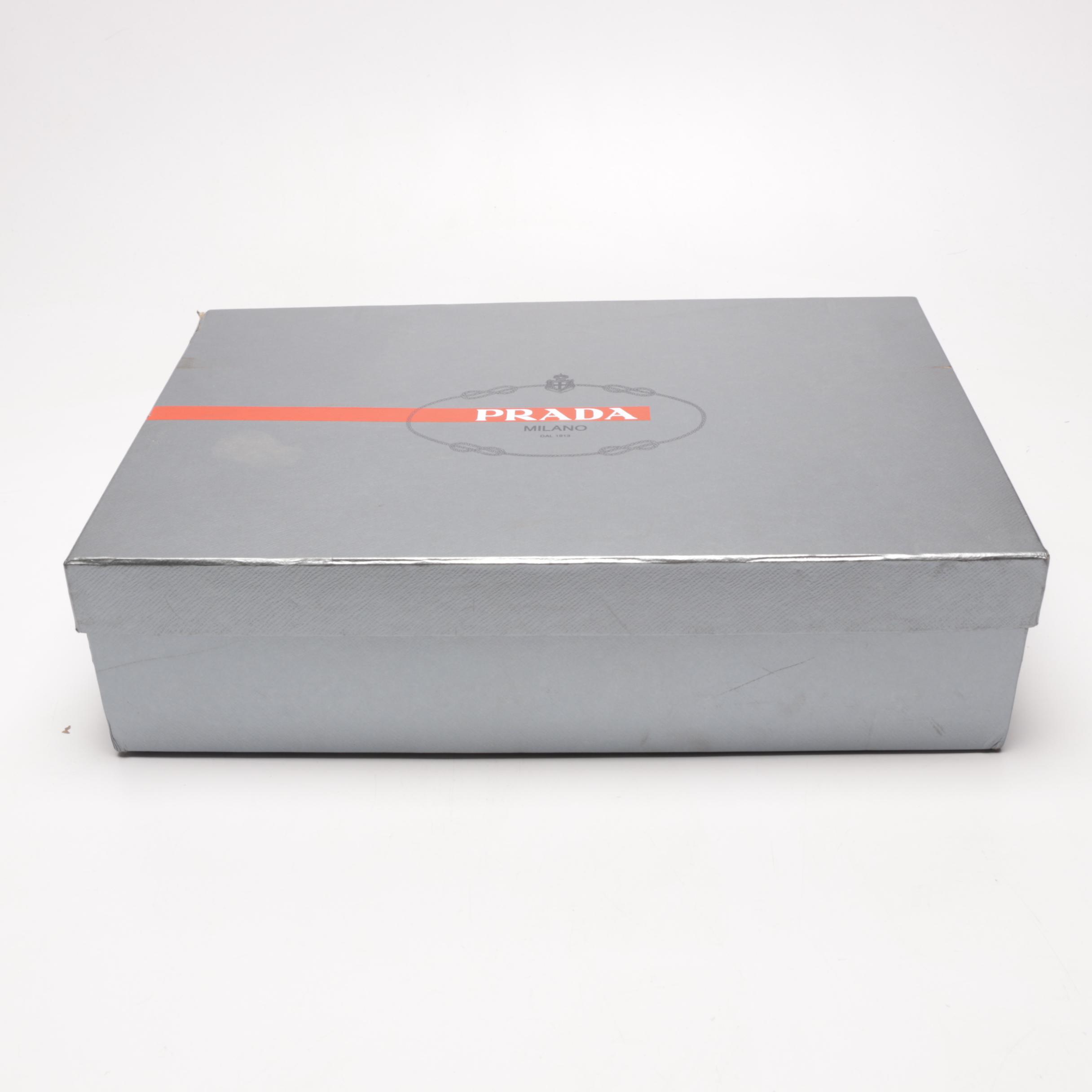 Prada Black Suede Boots