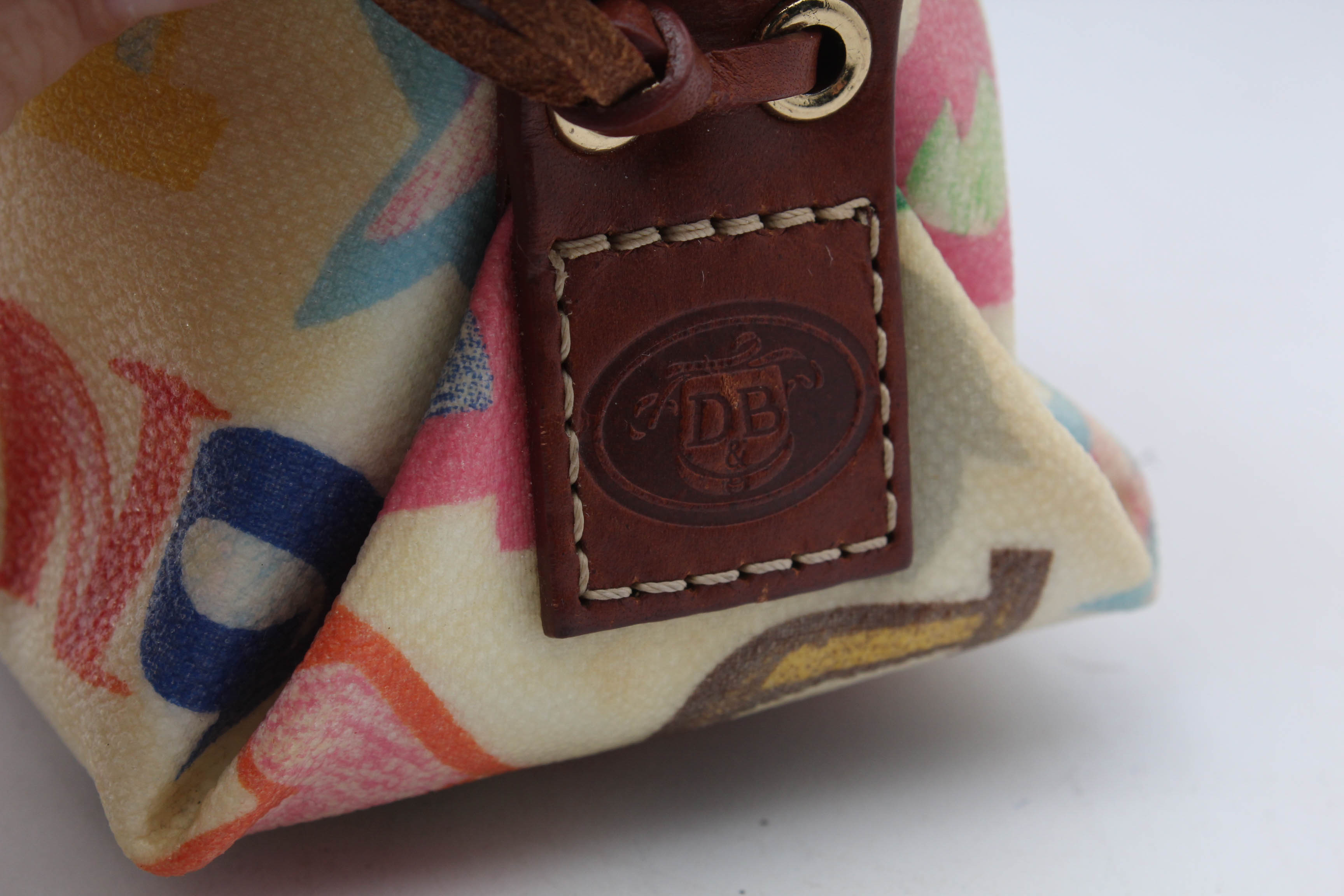 Dooney & Bourke Coated Canvas Graffiti Print shoulder Bag