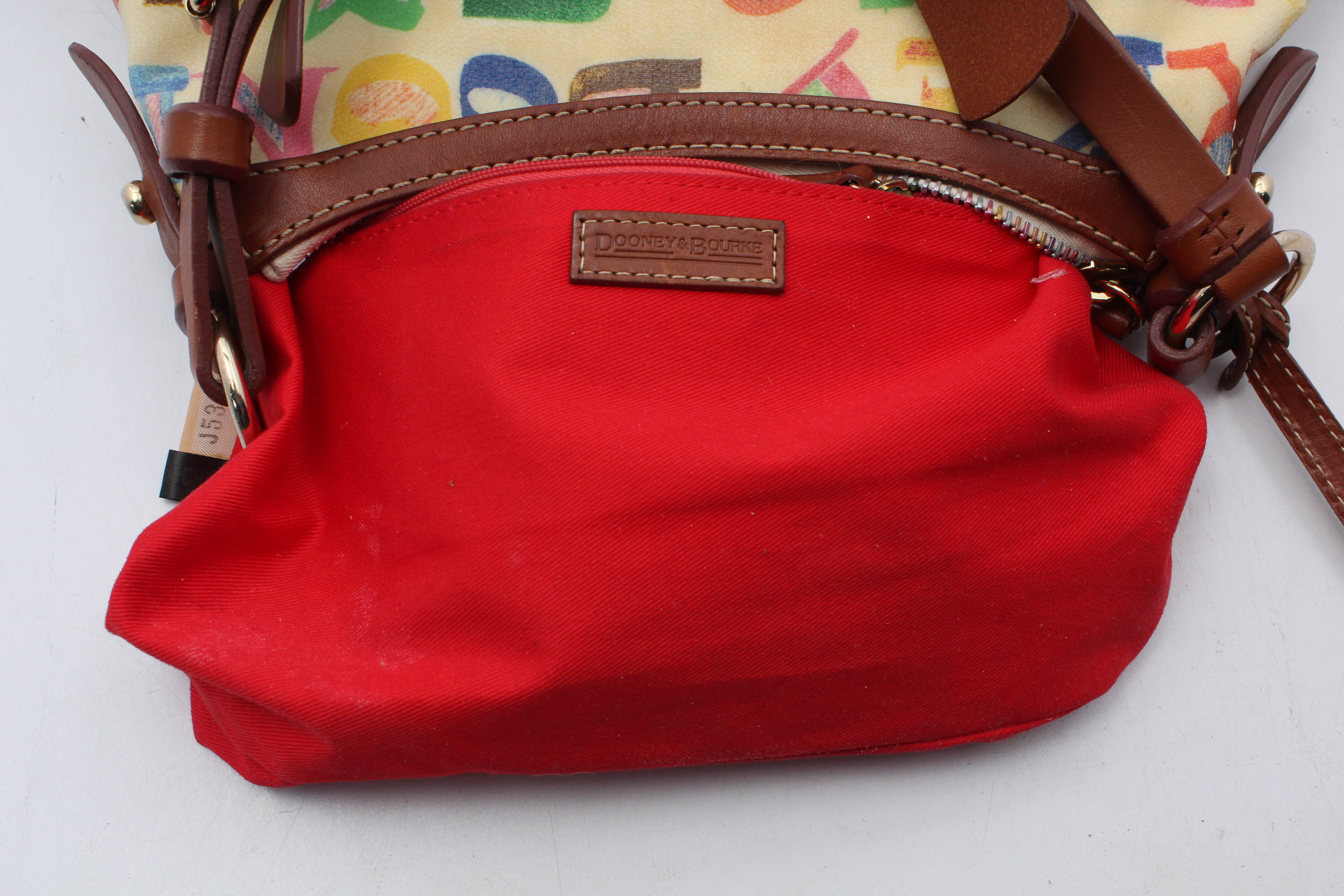 Dooney & Bourke Coated Canvas Graffiti Print shoulder Bag