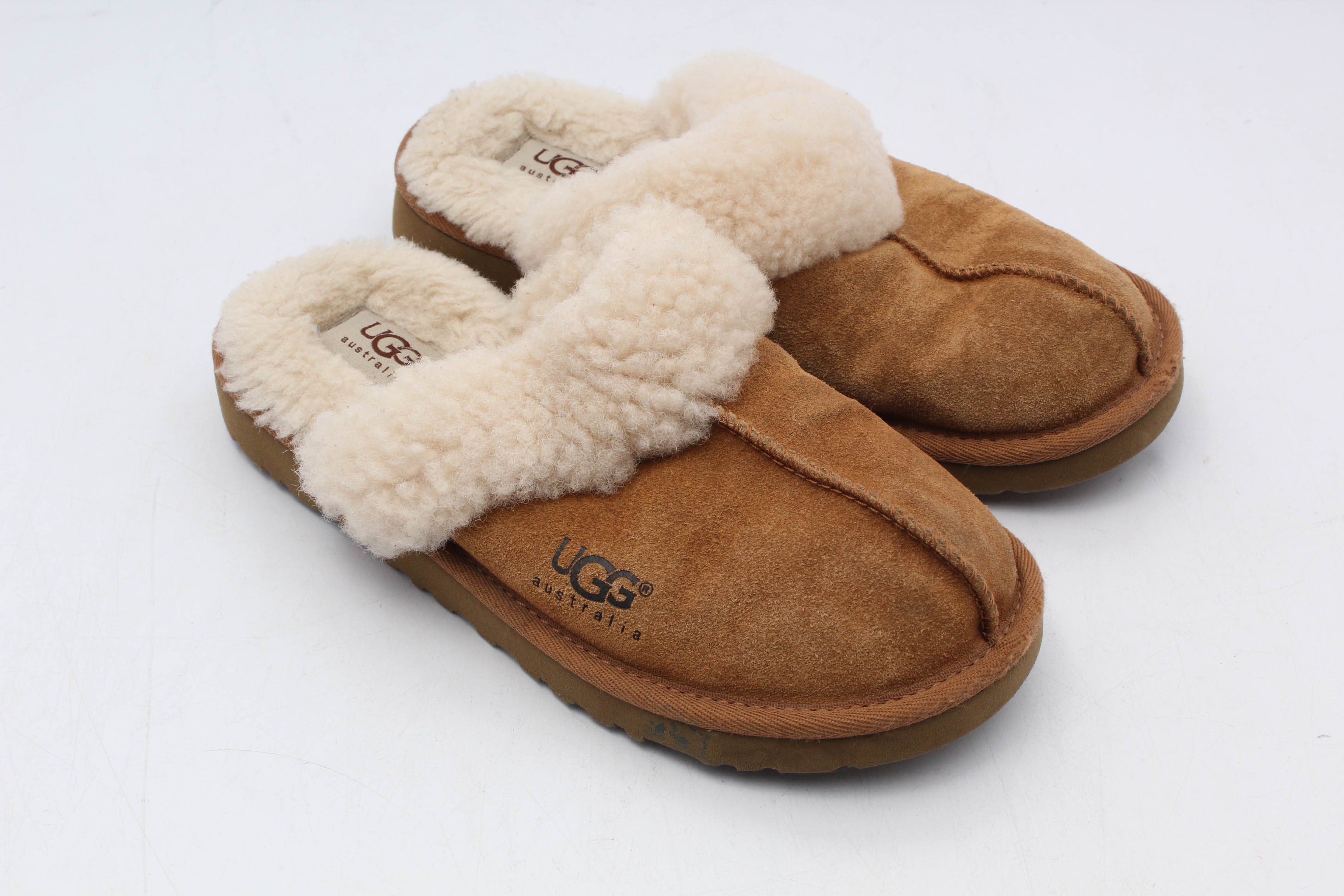 UGG Slippers and Leather Wristlet