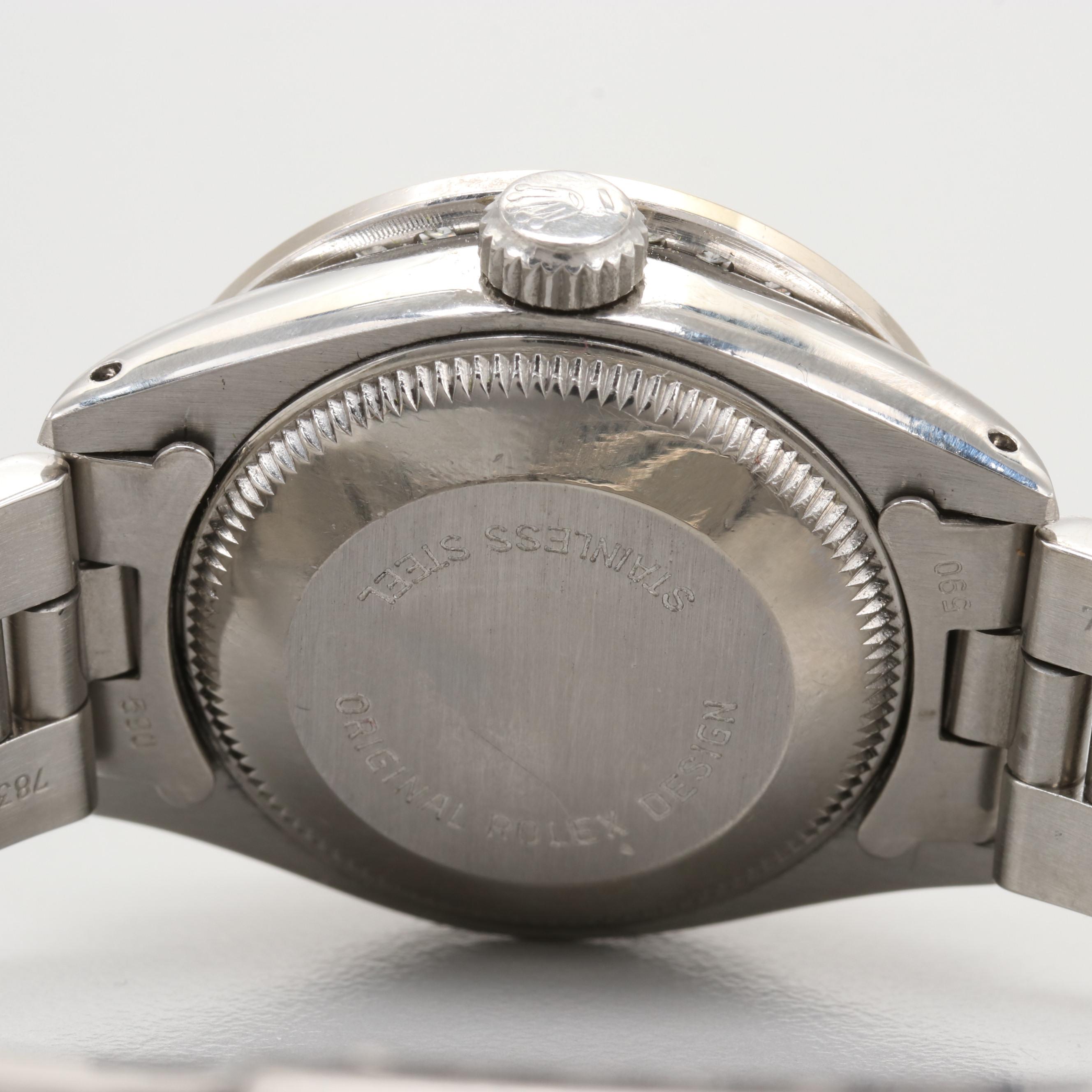 Rolex Datejust Stainless Steel and 18K White Gold 1.32 CTW Diamond Watch