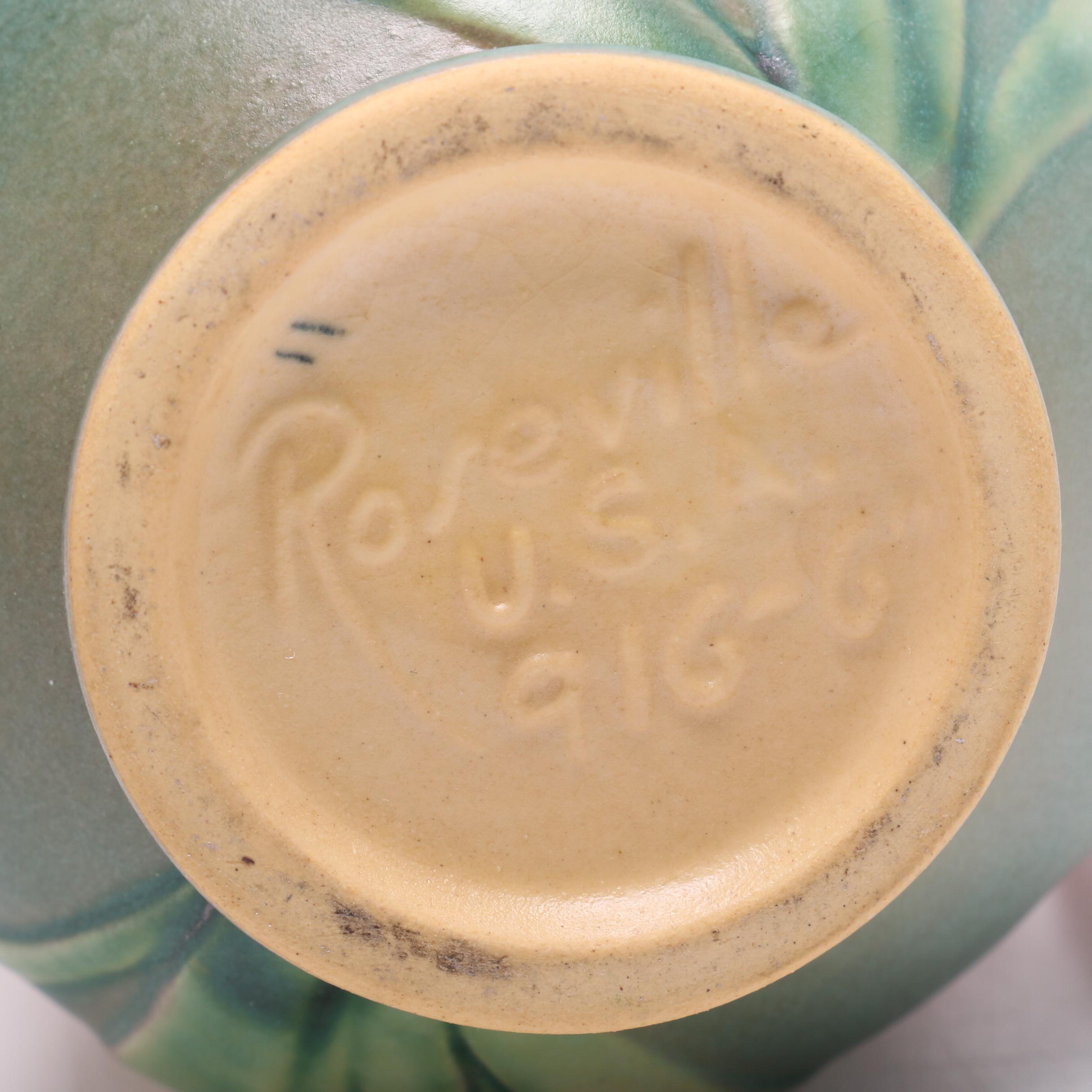 Roseville Pottery "Iris" Vases