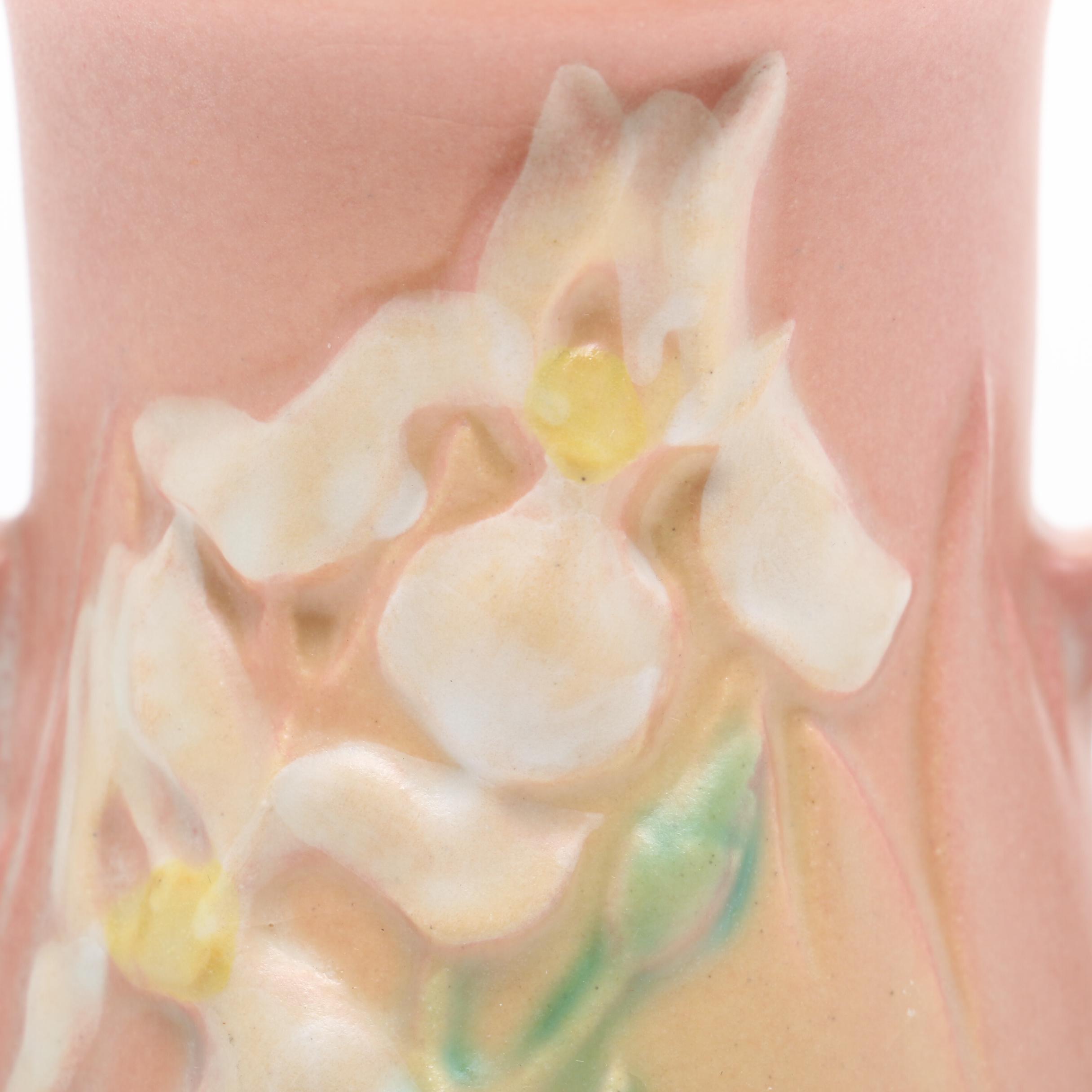 Roseville Pottery "Iris" Vases