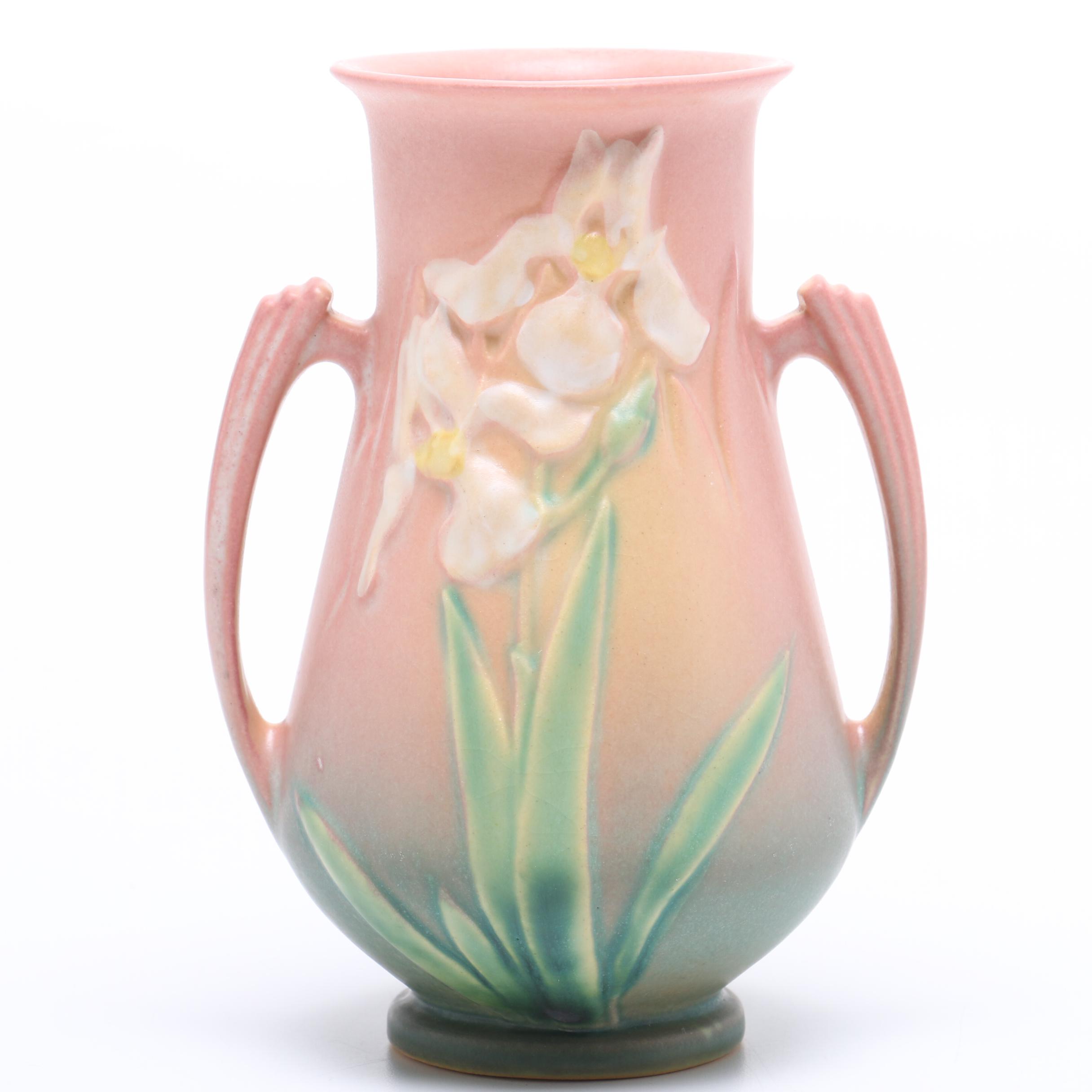 Roseville Pottery "Iris" Vases