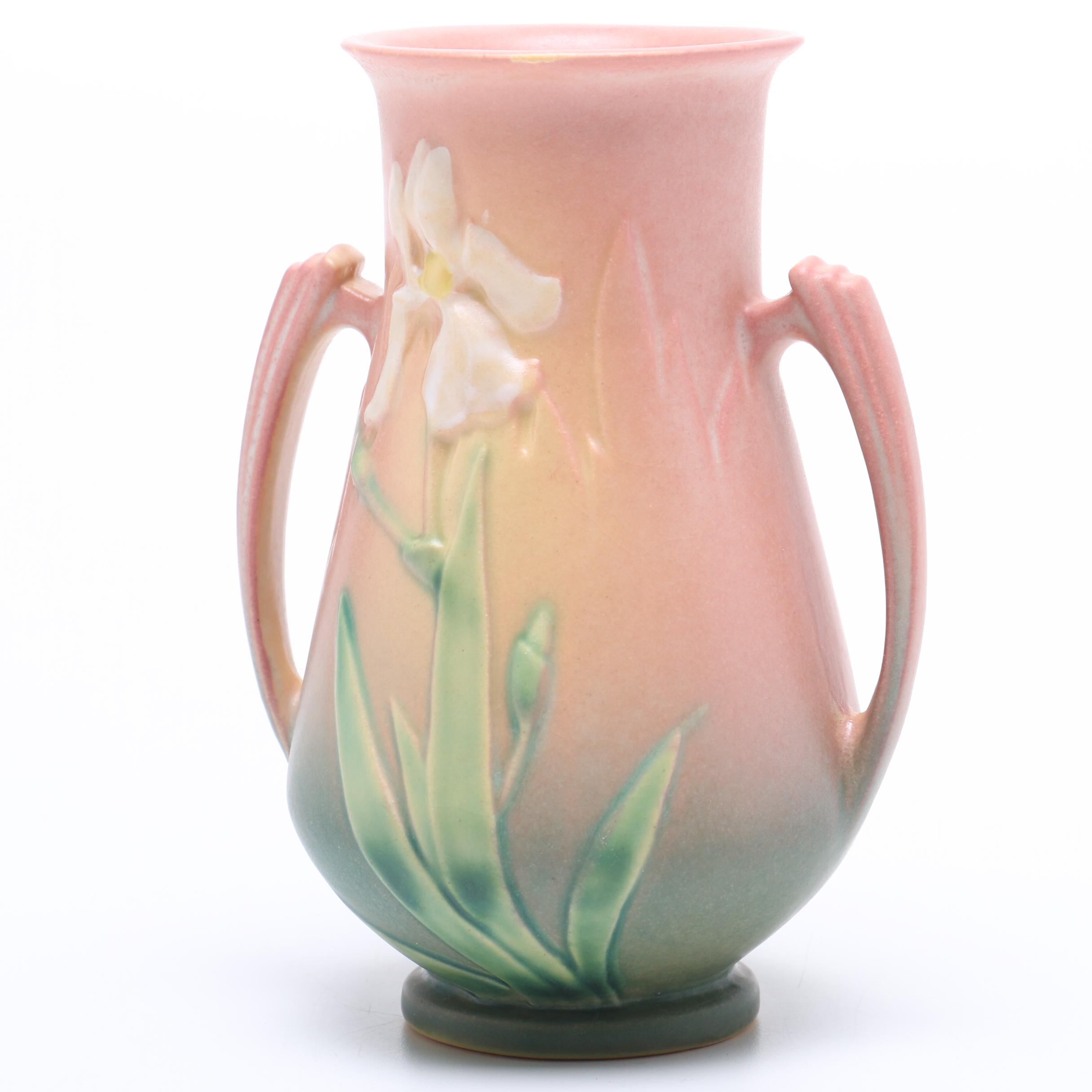 Roseville Pottery "Iris" Vases