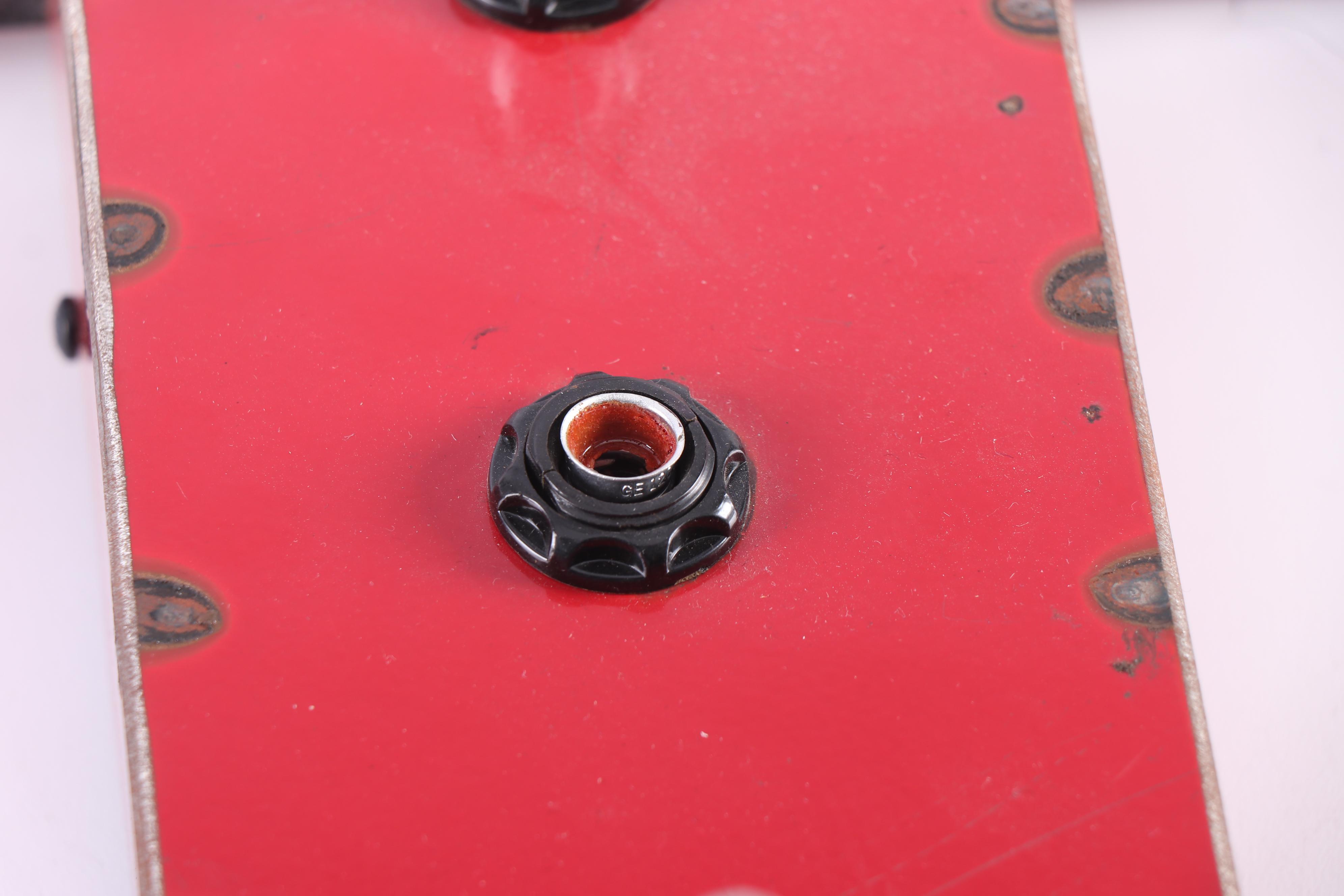 High Voltage Studios Illuminated Red Letter "J" by Mitch Lewis