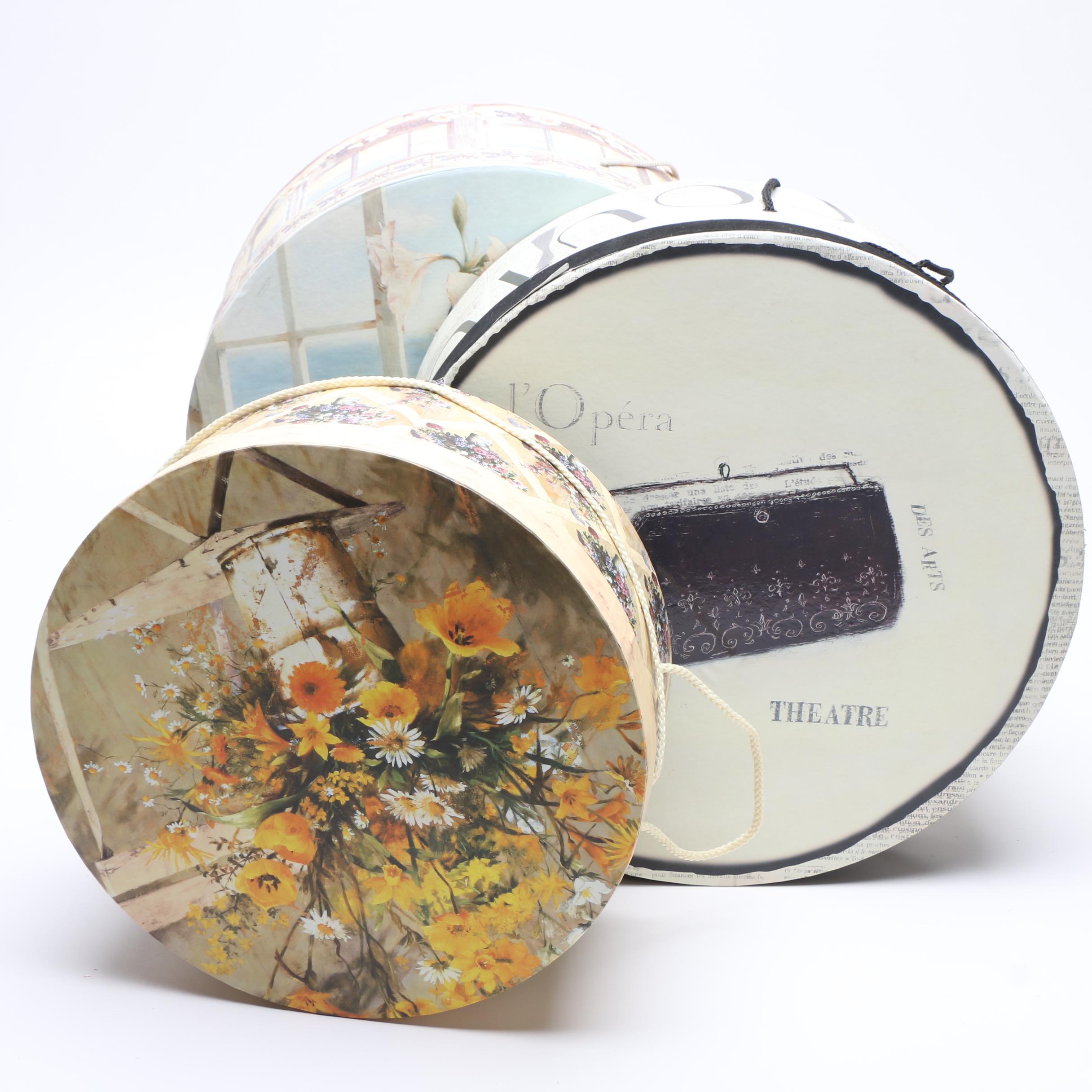 Women's Vintage Wide Brim Hats Including Christian Dior