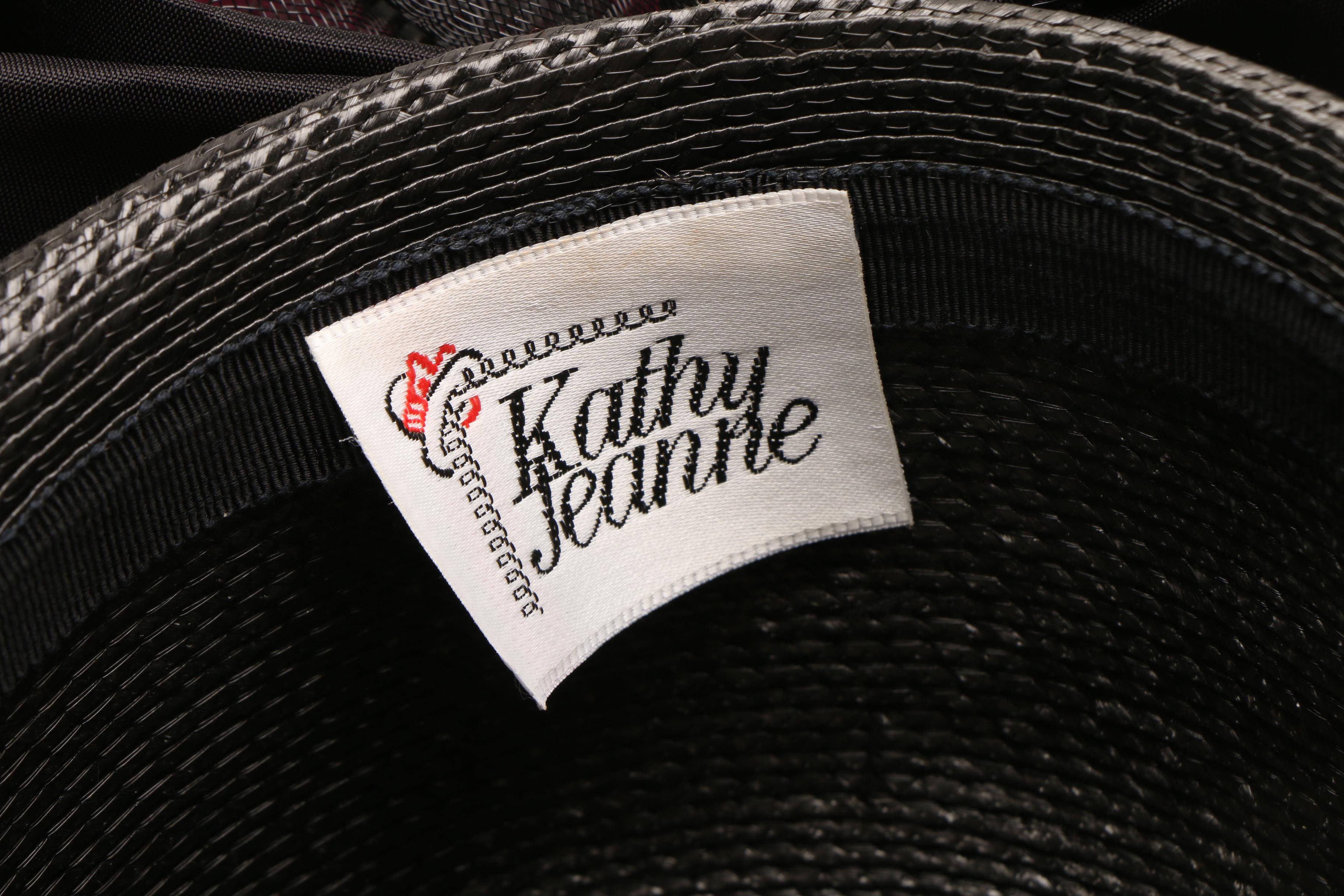 Women's Vintage Wide Brim Hats Including Christian Dior