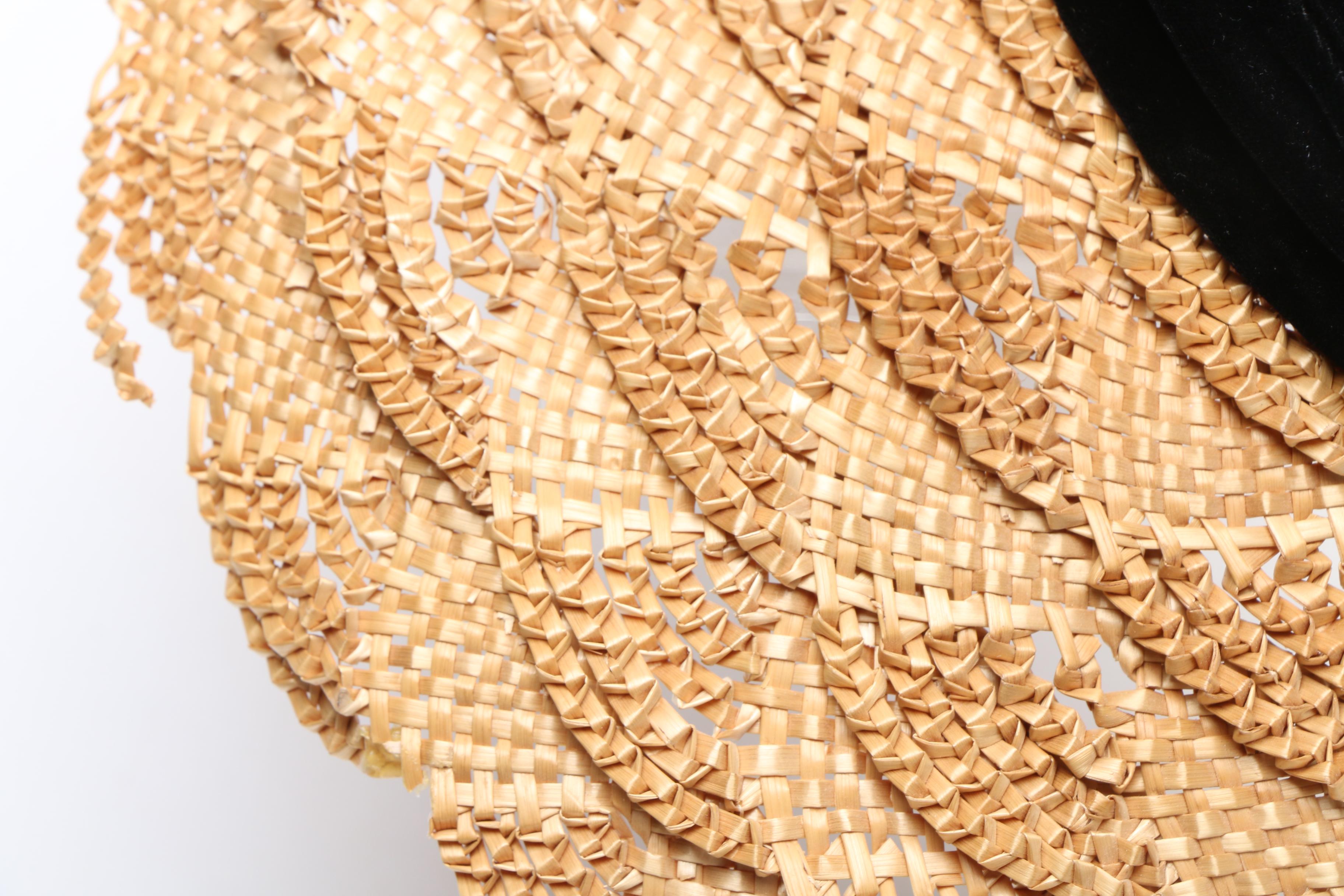 Women's Vintage Wide Brim Hats Including Christian Dior