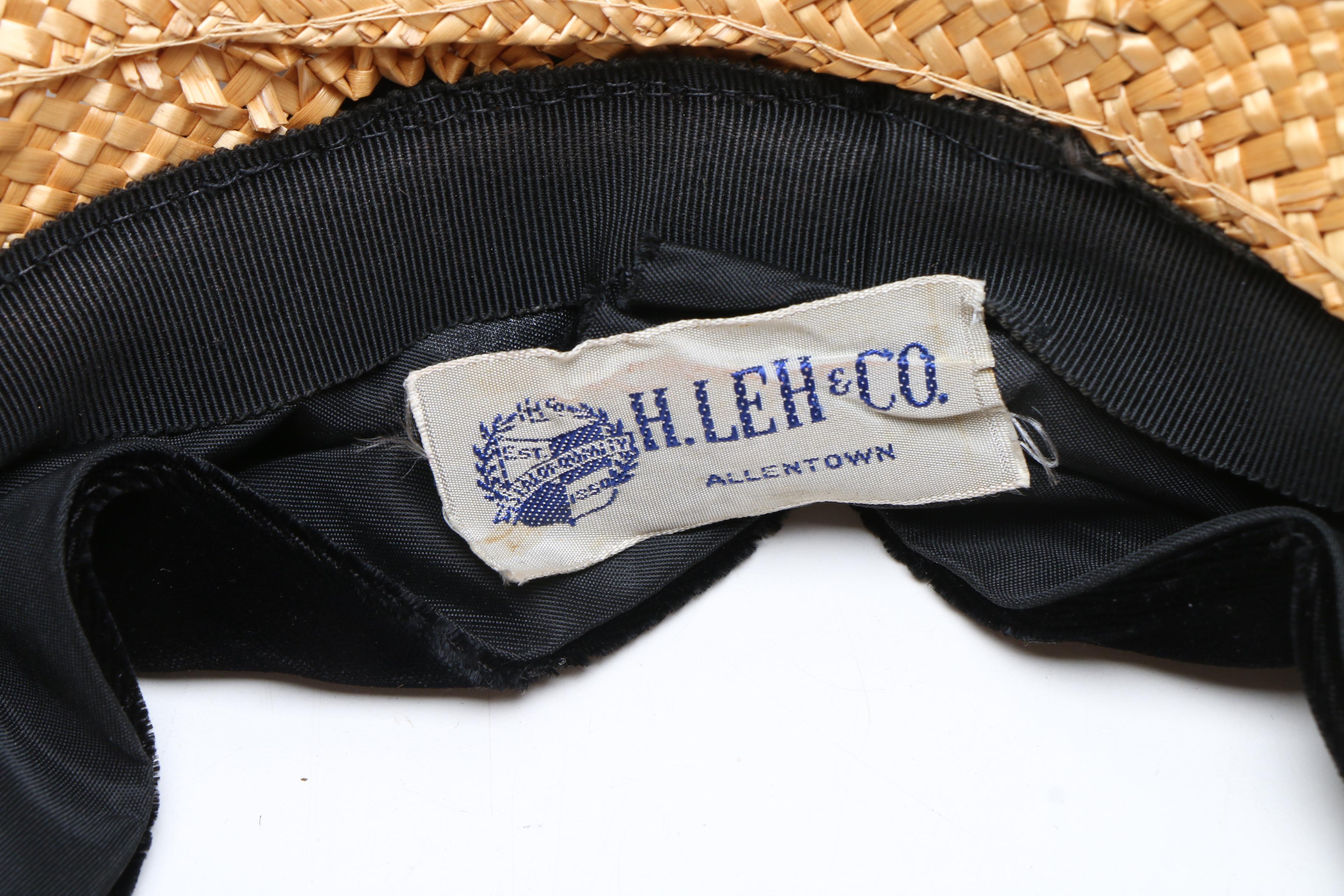 Women's Vintage Wide Brim Hats Including Christian Dior