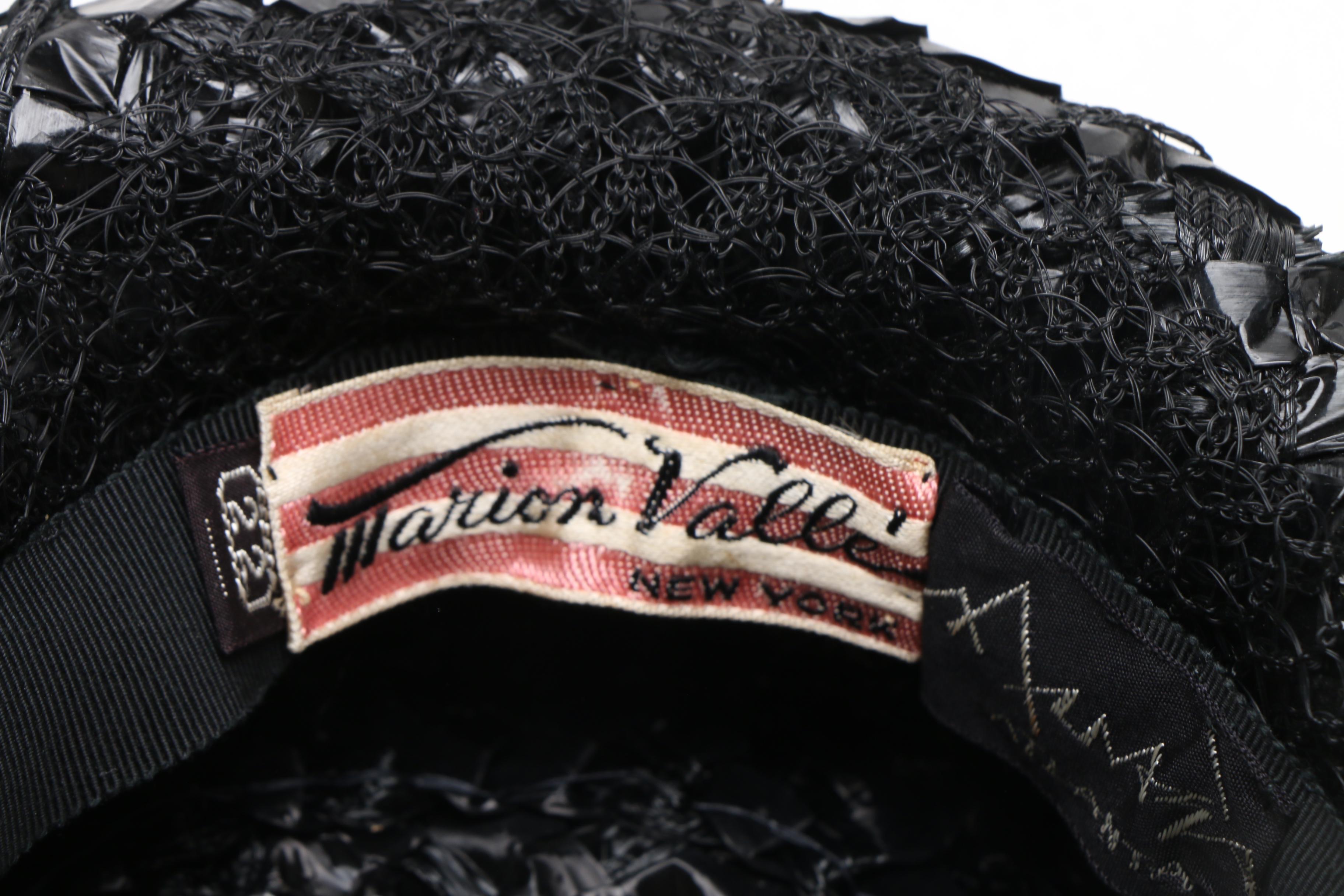 Women's Vintage Wide Brim Hats Including Christian Dior