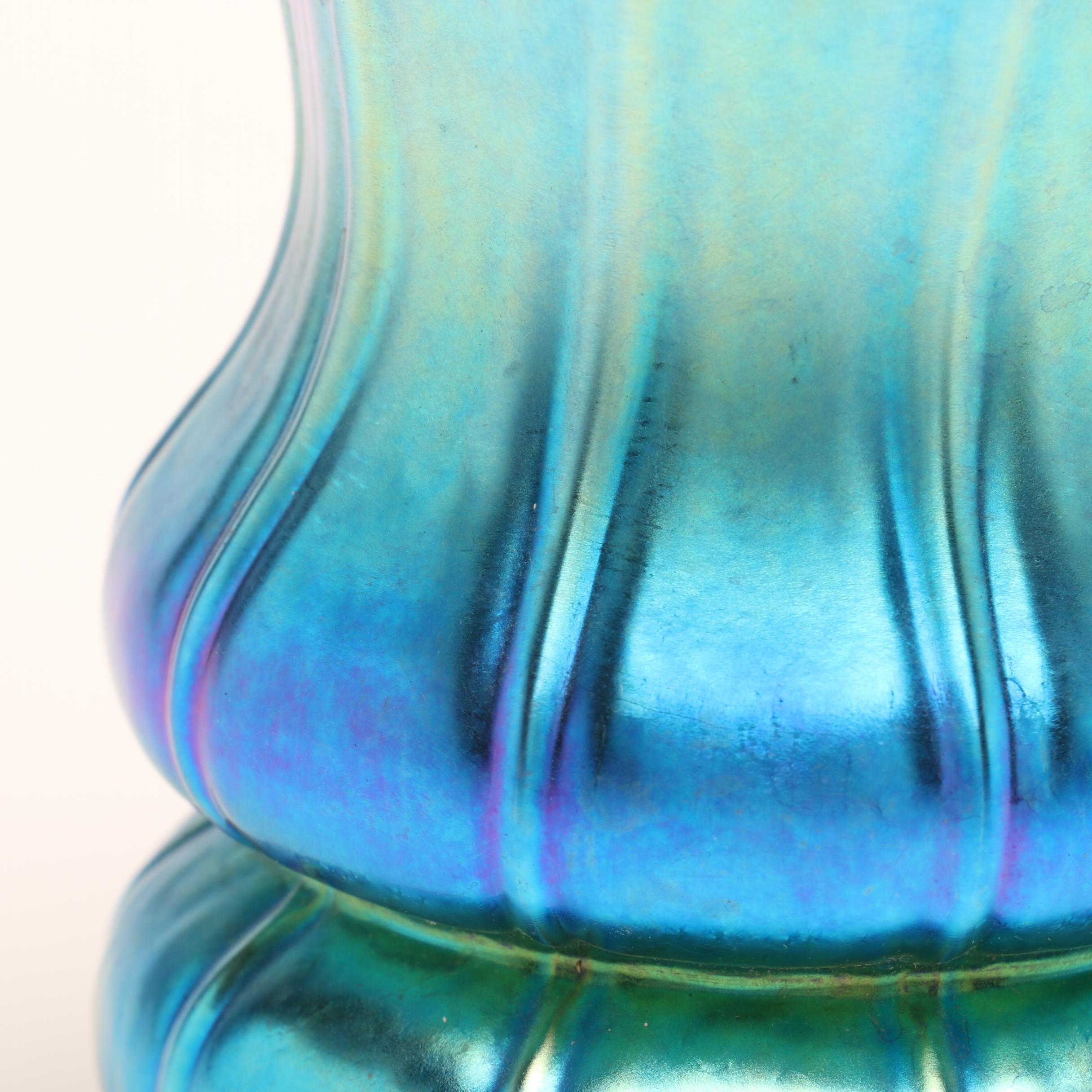 Steuben Aurene Art Glass Vases