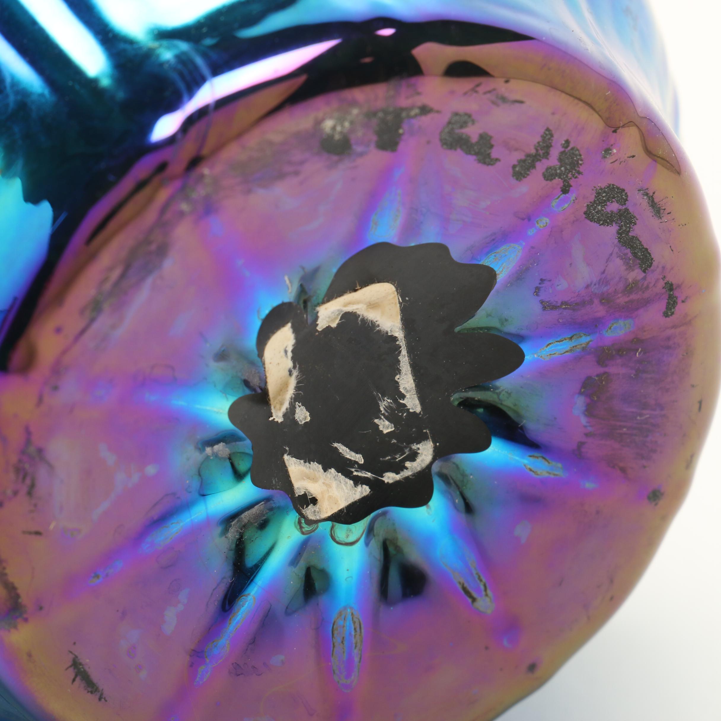 Steuben Aurene Art Glass Vases